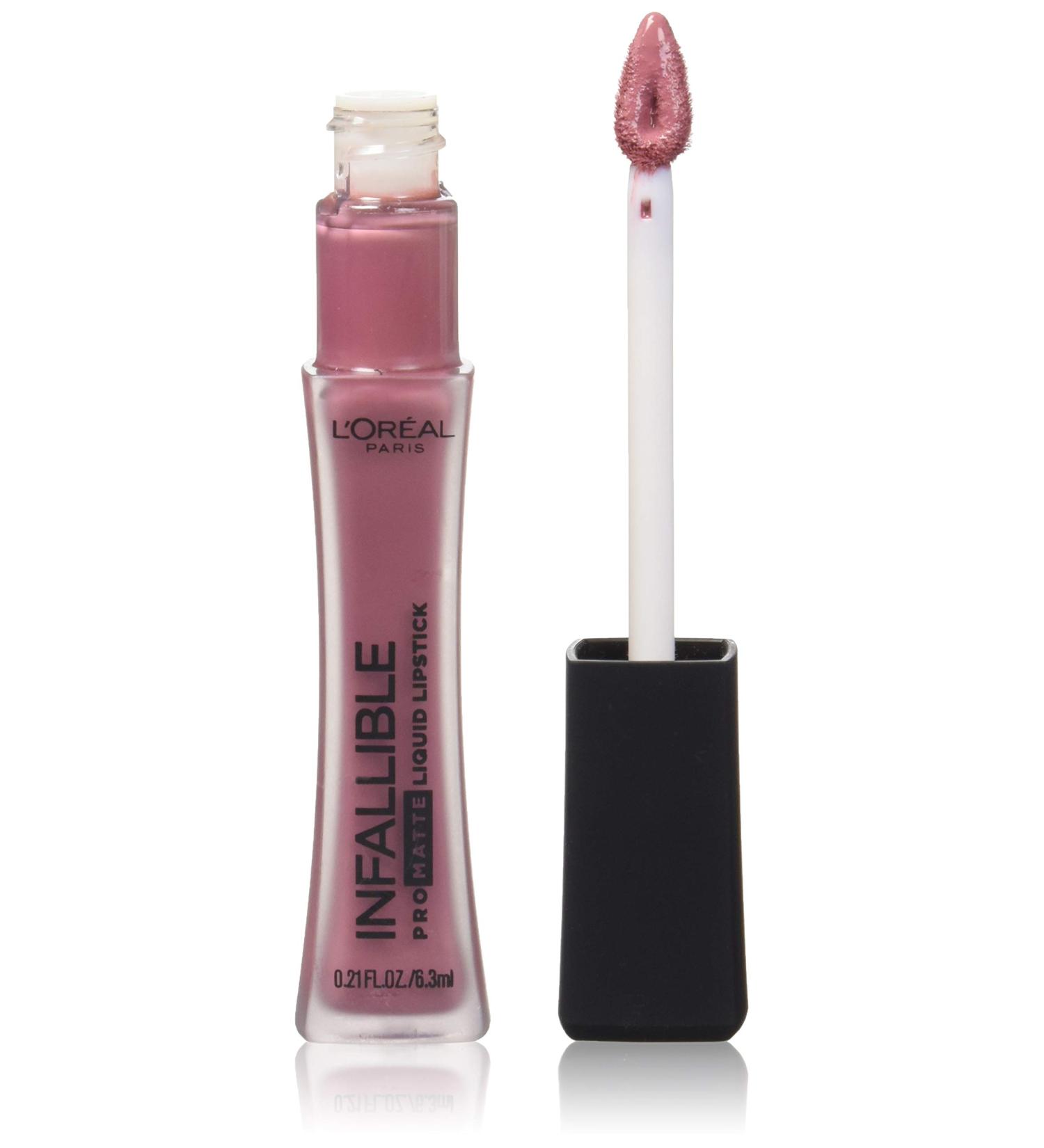L'Oreal Paris Infallible Pro Matte Liquid Lipstick - Up to 16HR Wear Petal Potion 0.21 fl oz 372 Petal Potion 0.21 Fl Oz (Pack of 1)