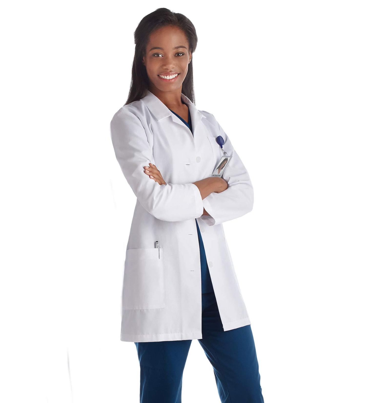 Meta 15000 Fundamentals Women's 33 Lab Coat White M - Stylish and Functional Lab Coat for Women - Buy Online on GoSupps.com