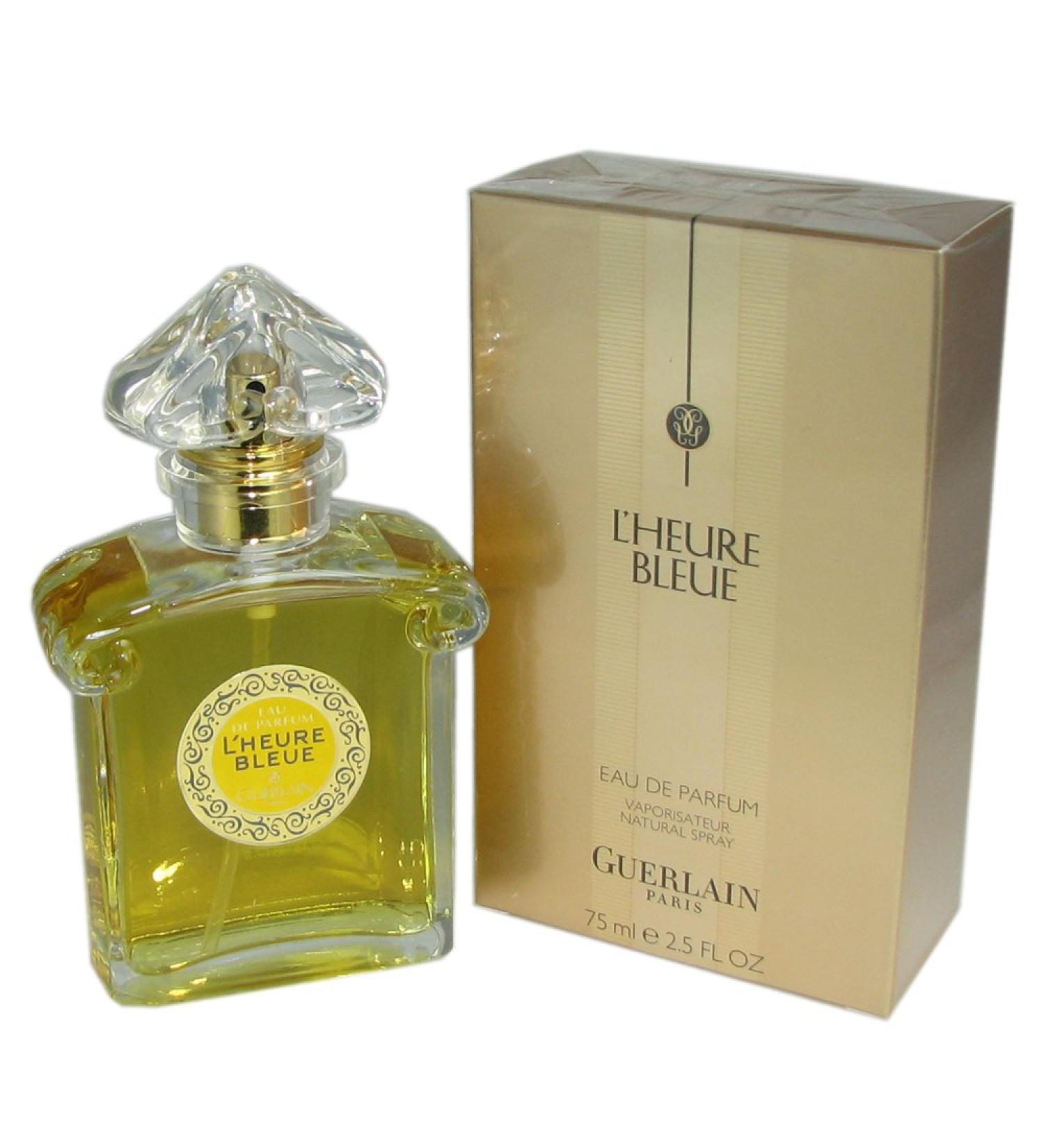L'Heure Bleue By Guerlain For Women. Eau De Parfum Spray 2.5 Oz. Powdery Floral Vanilla 2.5 Fl Oz (Pack of 1)