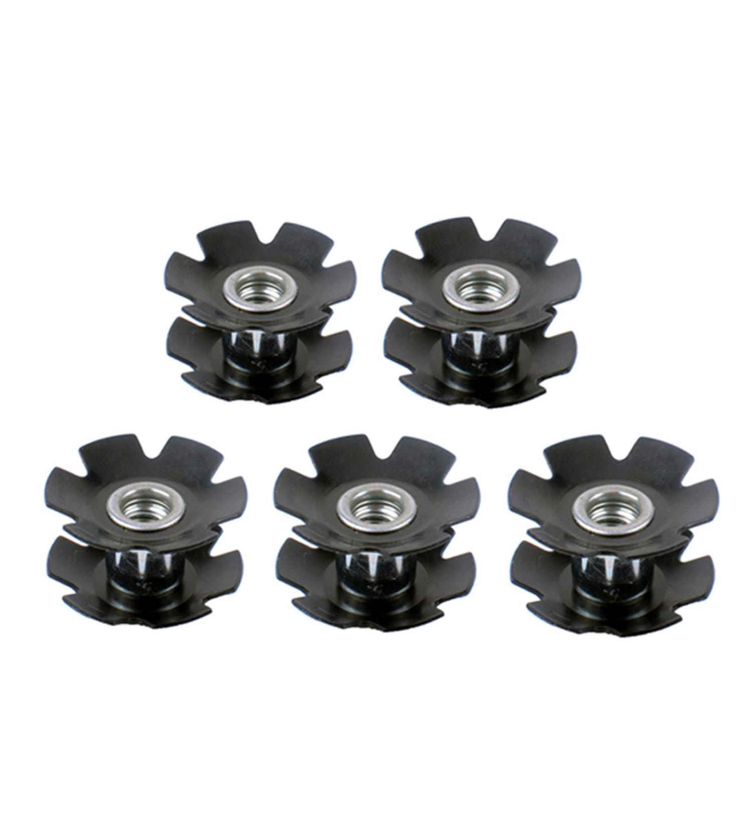 5-Pack JooFn 1-1/8 Inch Cycling Headset Star Nut for Mountain & Road Bikes - Buy Online on GoSupps.com