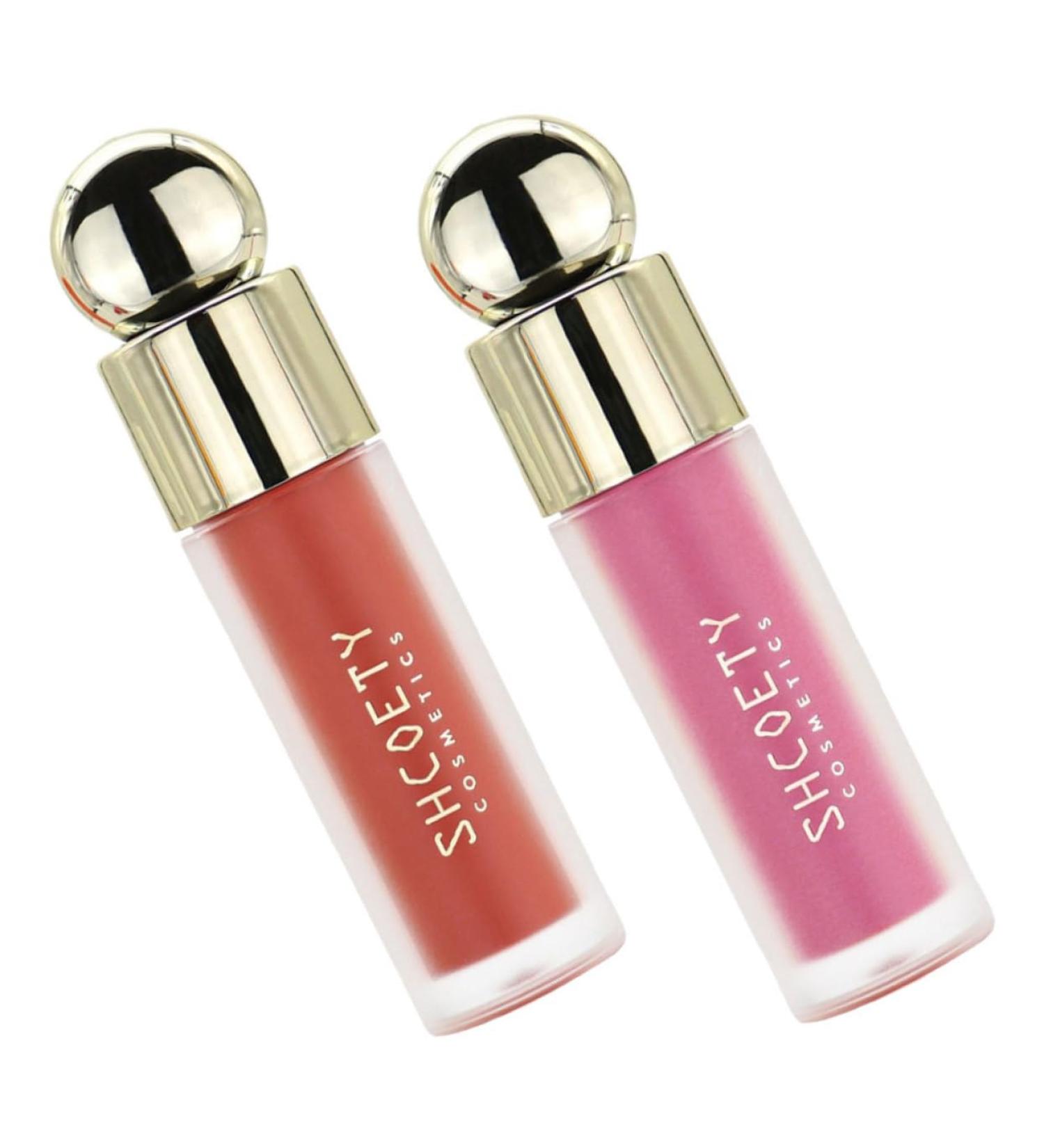DRESSOOS 2pcs Hydrating Blush Cream Blush Blouses for Cheek Blush Blusher Powder Stick Blush Liquid - Buy Online on GoSupps.com