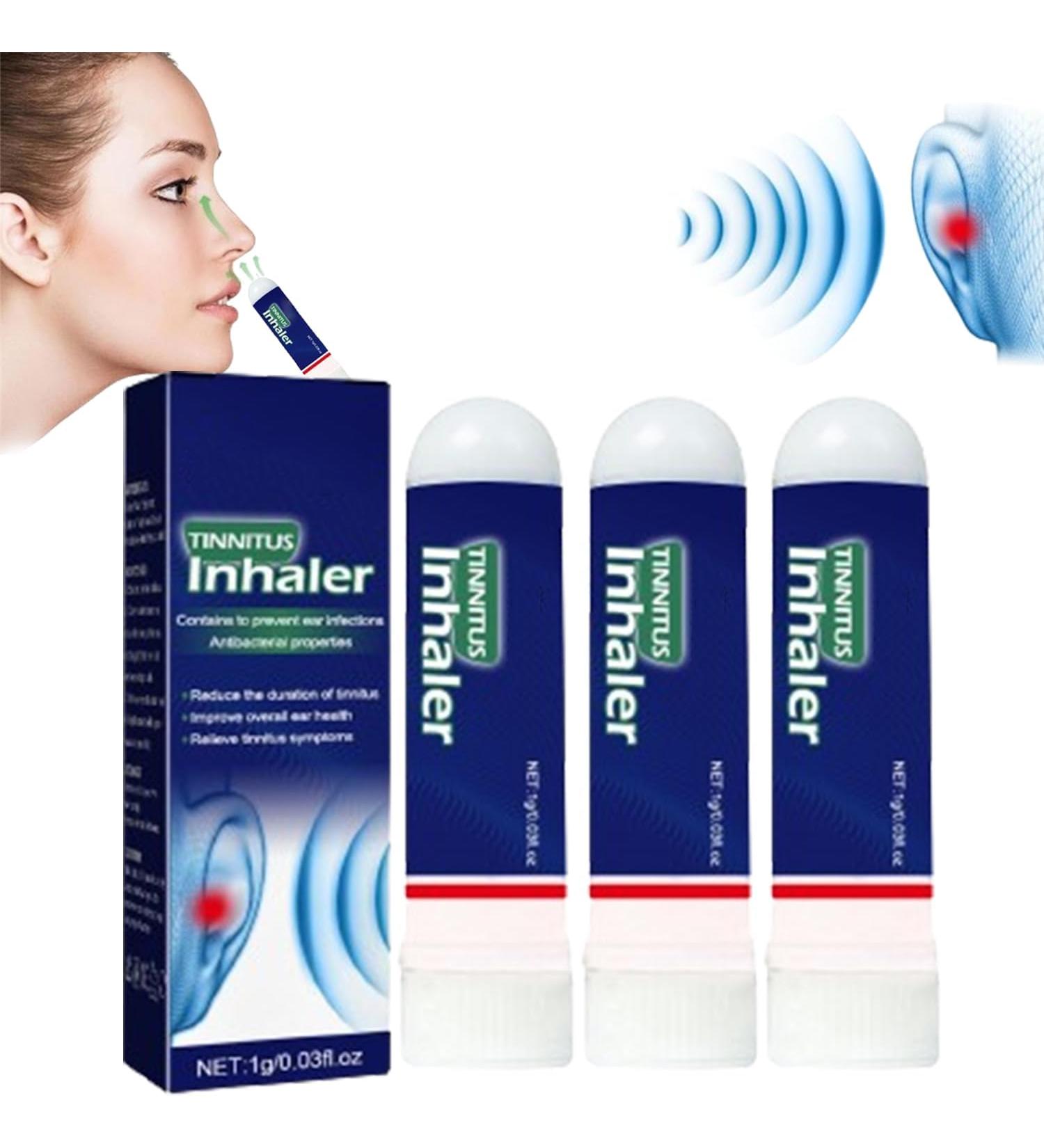 EchoEase Tinnitus Inhaler Tinnitus Relief for Ringing Ears Echoease Tinnitus Relief Spray EchoEase Inhaler EchoEase Tinnitus Relief Spray Relieve Ear Discomfort (3PC) - Buy Online on GoSupps.com