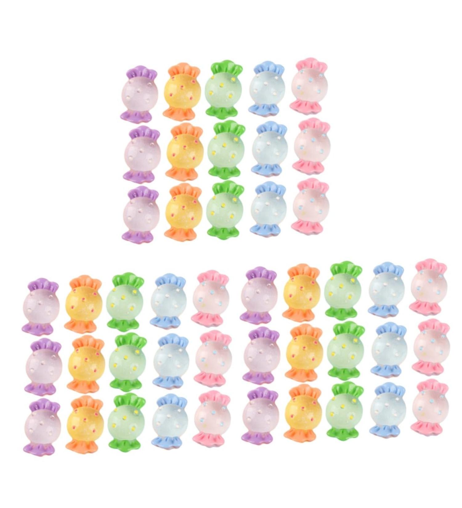 FAVOMOTO 54 Pcs Simulated Candy Phone Case Accessories Bulk Candy Decorative Candies Decor Simulated Candies Shop Display Candies Decorative Fake Candies Sweet Charm Resin Cream Gum Hairpin - Buy Online on GoSupps.com
