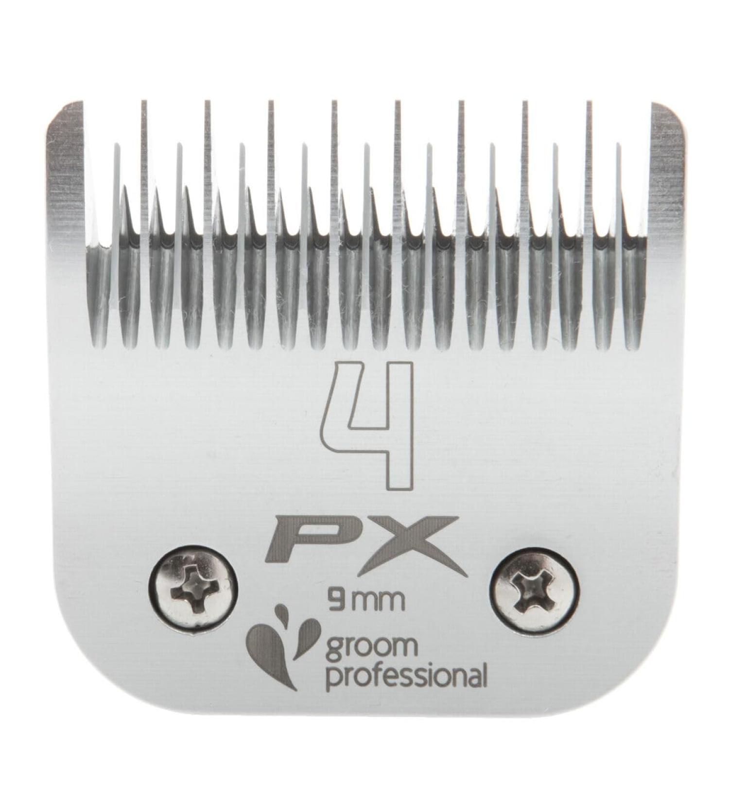 GROOM Professional Pro X Shake head for dog care - removable shaving head - hardened steel - excellent wear resistance and excellent cutting performance - replacement blade - 4