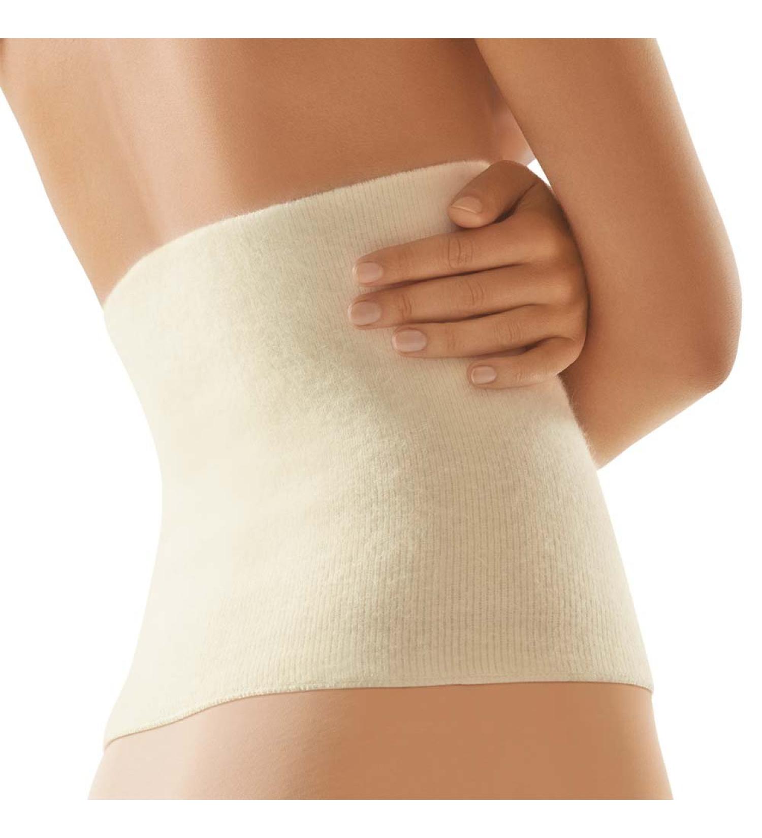 ClimaCare body warmer thermal protection angora wool kidney warmer skin SS (1 pack) skin-coloured