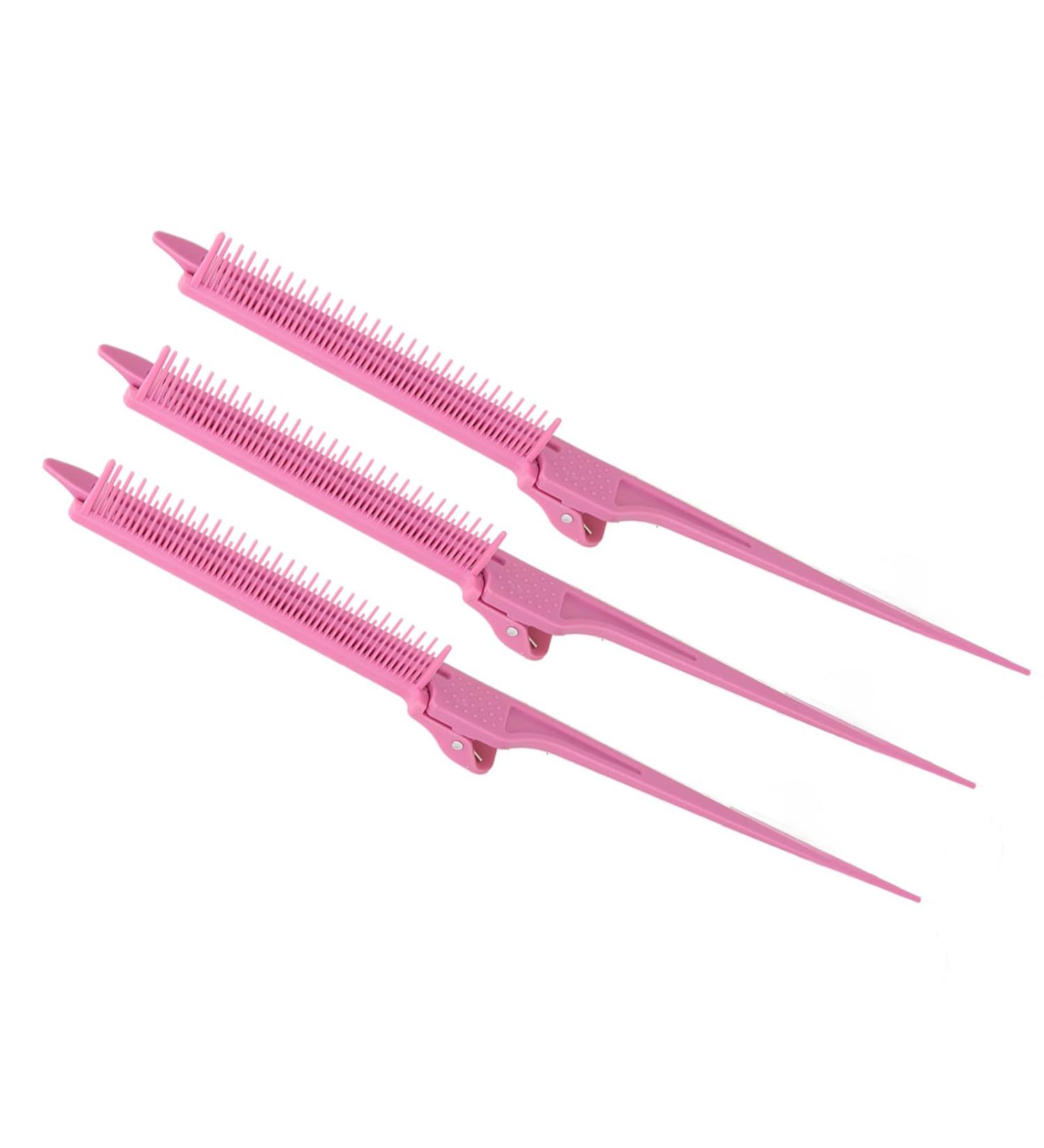 2 in 1 Hair Clipper and Comb: Hair Clip Highlights Comb Hair Cutting Highlighting and Combing ABS Material Reasonable Tooth Spacing Portable Design for Versatile Functionality - Buy Online on GoSupps.com