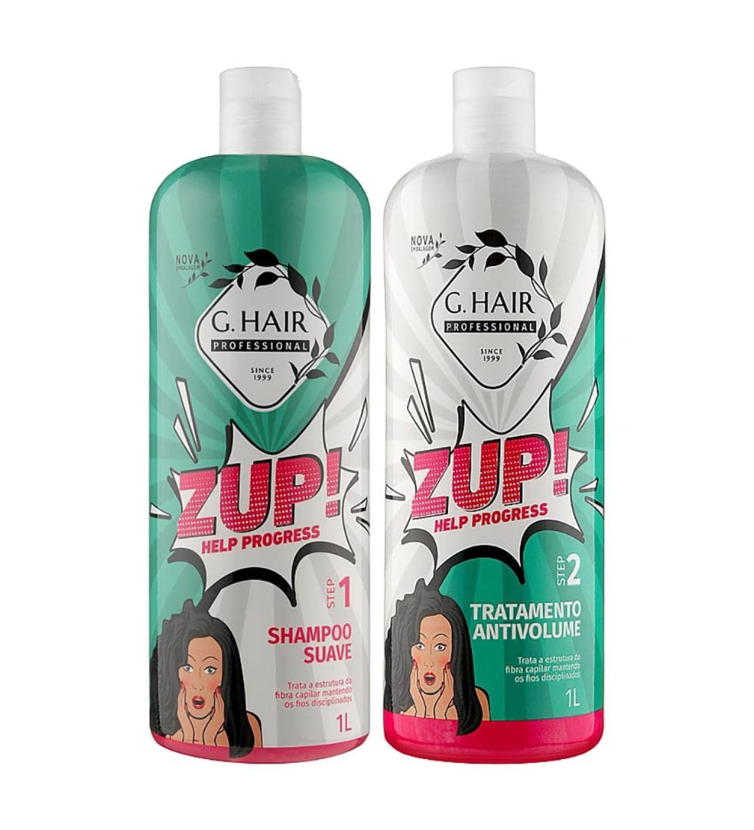 G HAIR BRAZILIAN KERATIN BLOWOUT ZUP TREATMENT (2 X 1 LITRES) - Buy Online on GoSupps.com