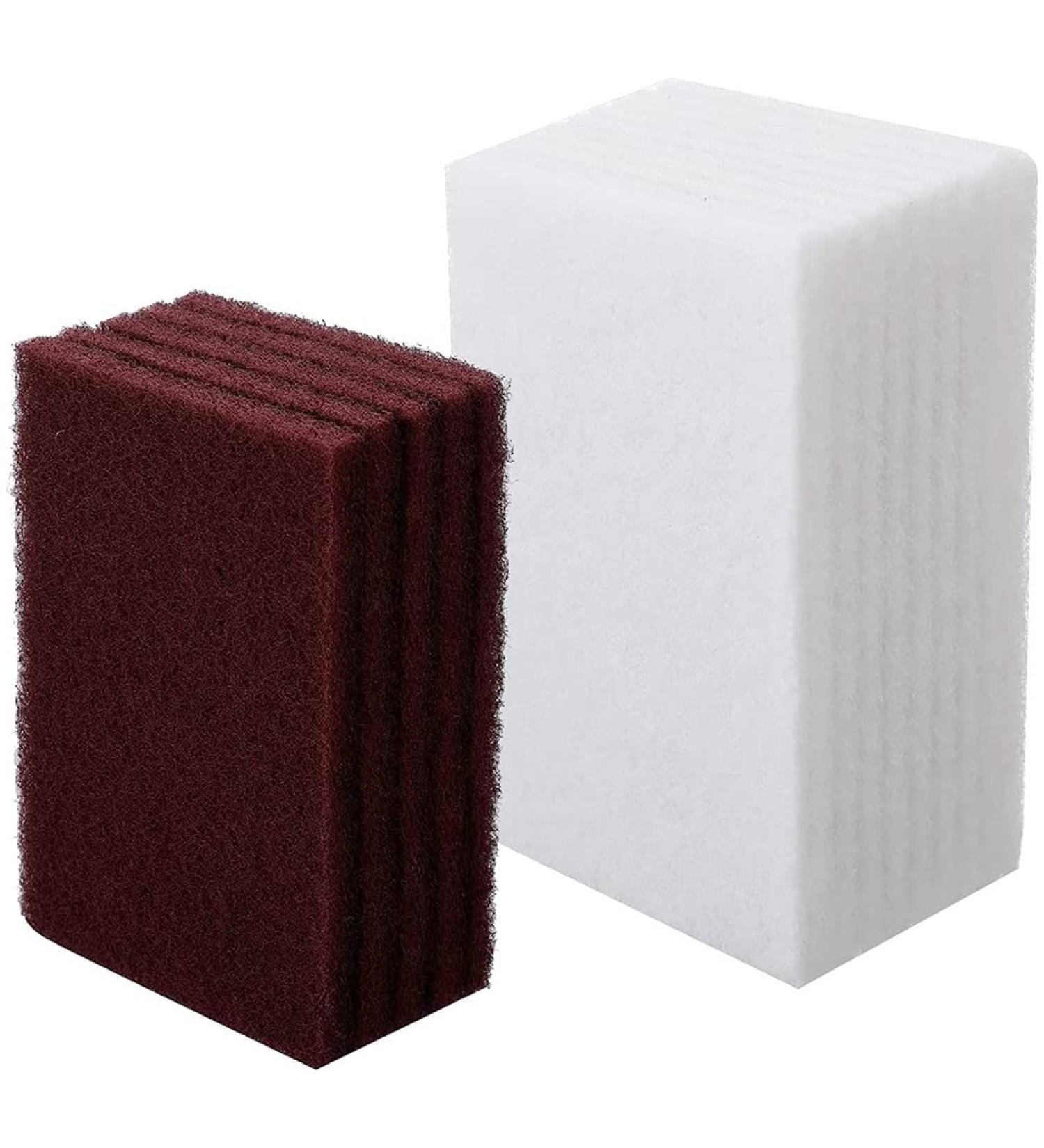 piuryue Anti-Scratch Pads 15Pcs 6 X 4 Inch Hand Pads Including 10Pcs Scrubbing Pads 5Pcs Scuff Pads for Scuffing - Buy Online on GoSupps.com