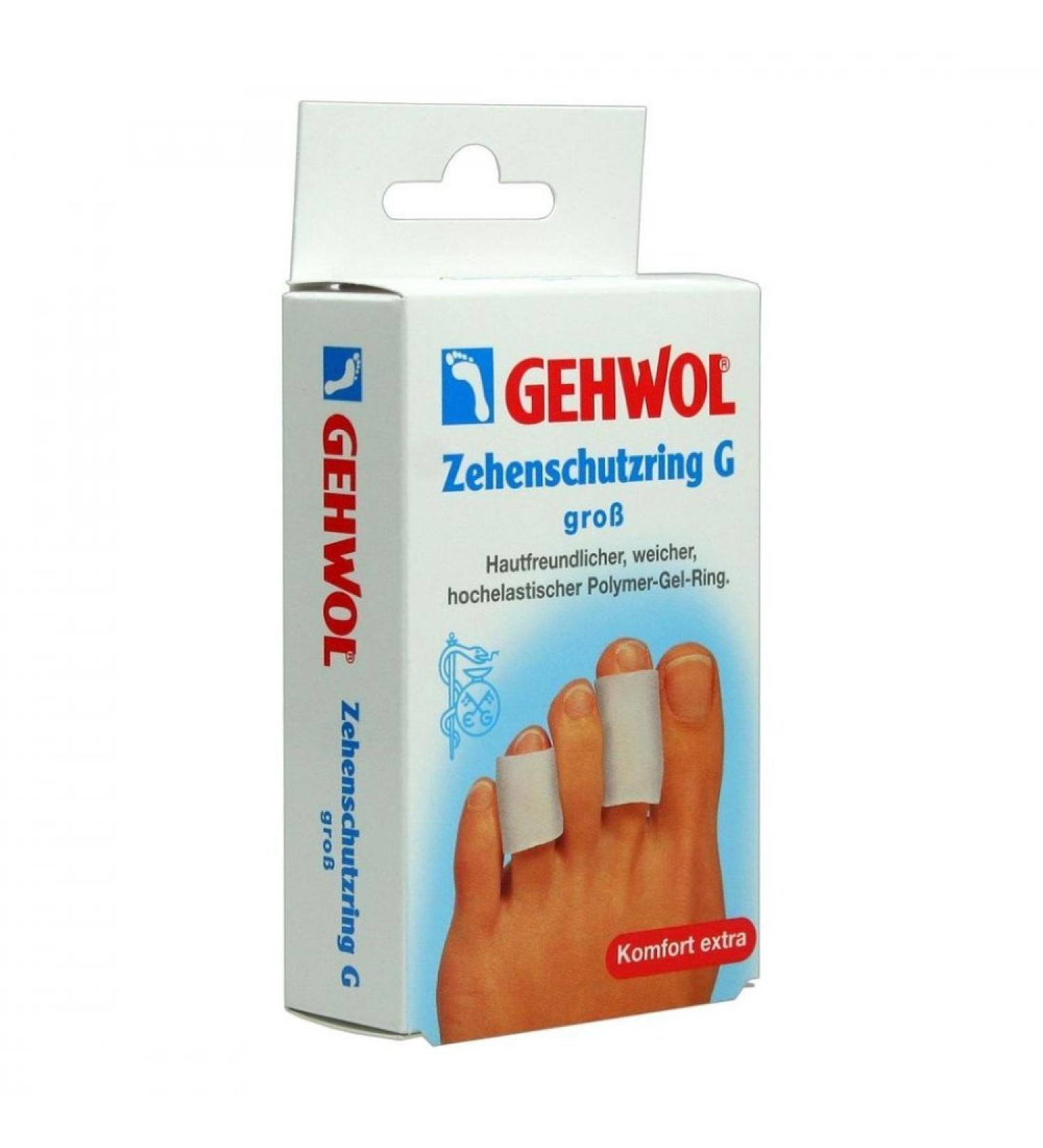 GEHWOL Polymer Gel Toe Protection Ring G large 2 pcs
