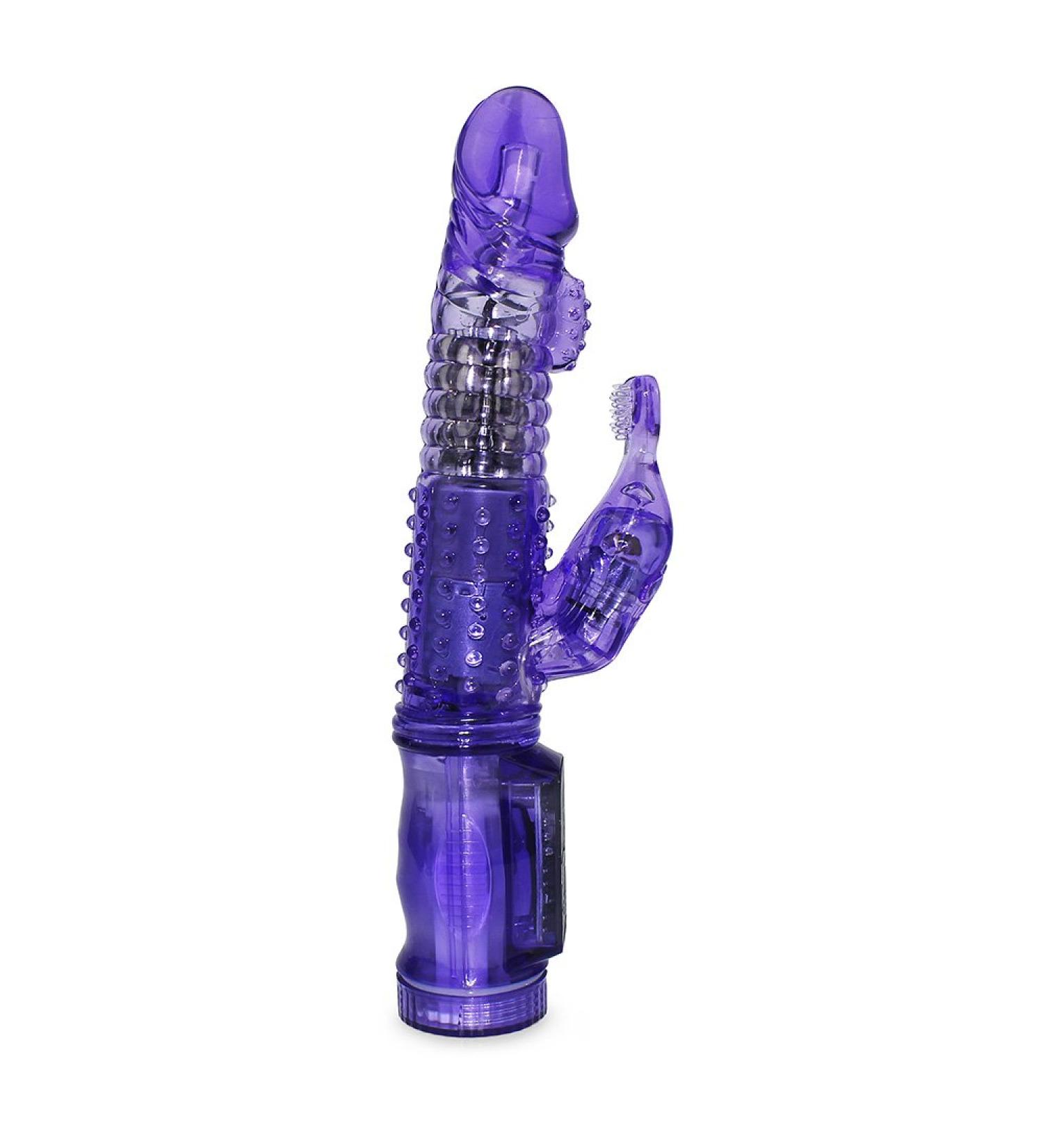 Battery Operated Rabbit Vibrator with 4 AAA Batteries - Shop Internationally for Ultimate Pleasure - Buy Online on GoSupps.com