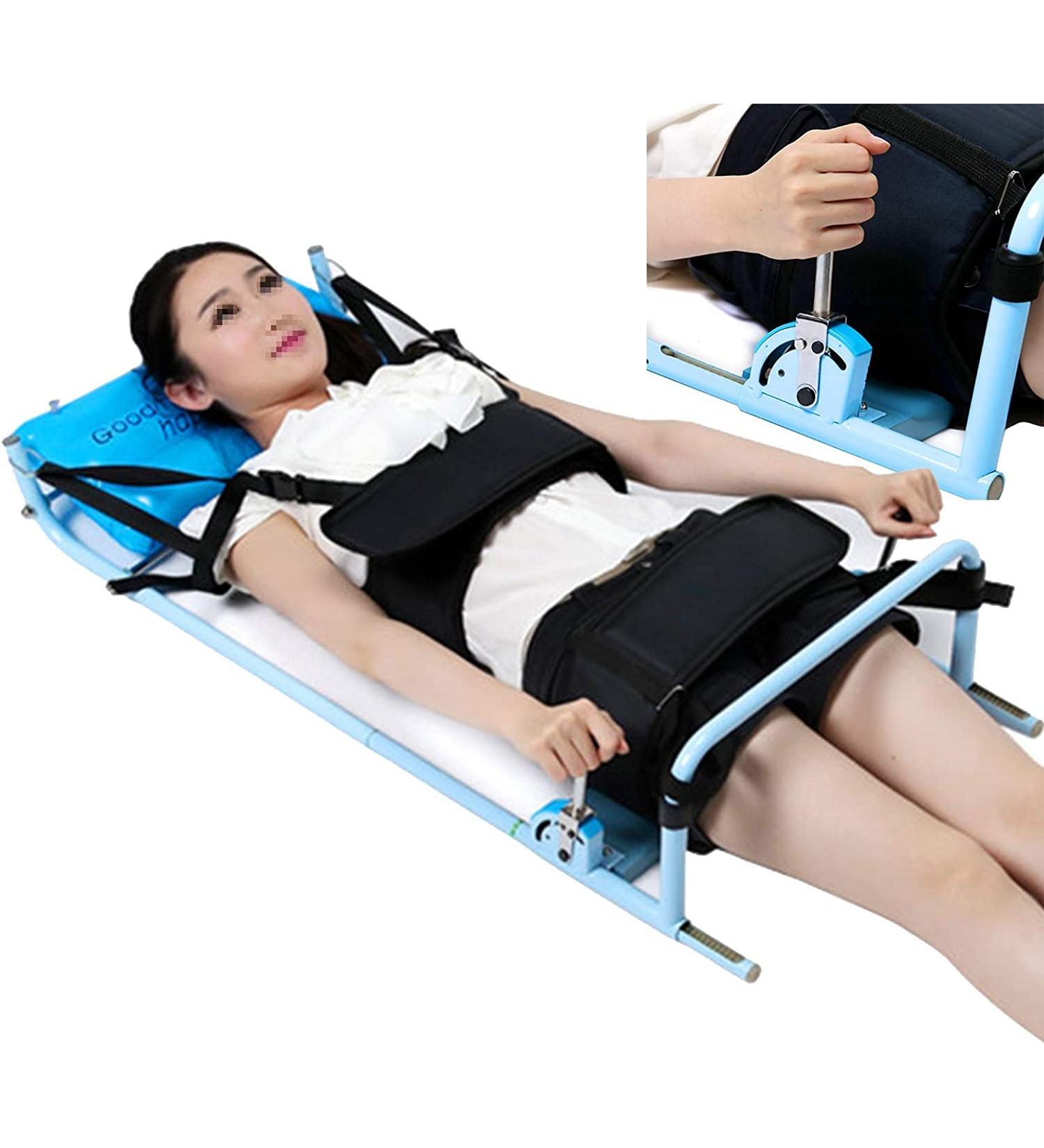 Spine Traction Device Lumbar Traction Bed Household Full-Body Stretcher Alleviate Spine Pain in The Neck and Lumbar Spine - Buy Online on GoSupps.com