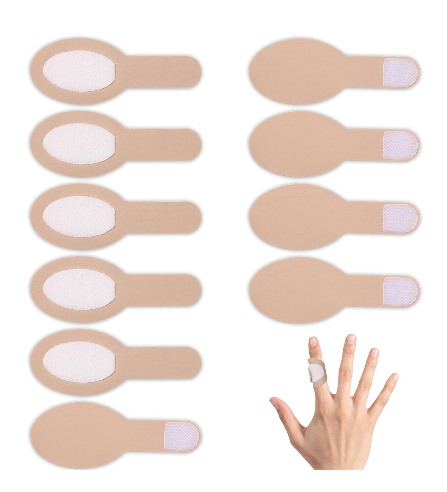 10 Pack Castor Oil Finger Wraps | Soft Cotton 10.5x4 cm | Relaxing Replacement for Castor Oil Packs - Buy Online on GoSupps.com
