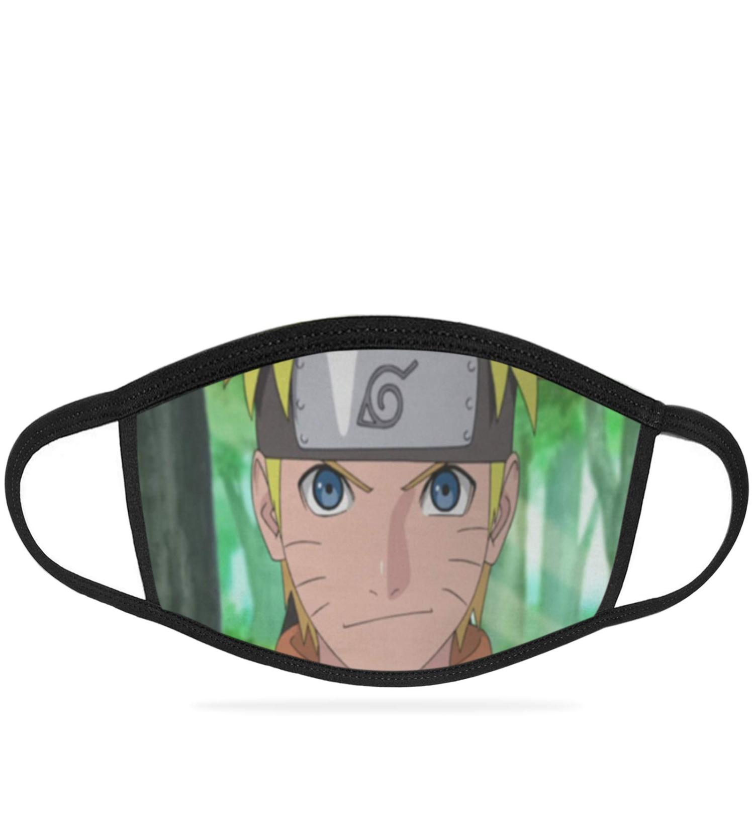 YNR Kids Boys Girls Face Mask Washable Breathable Reusable Mouth Protection Fun Printable Uzumaki