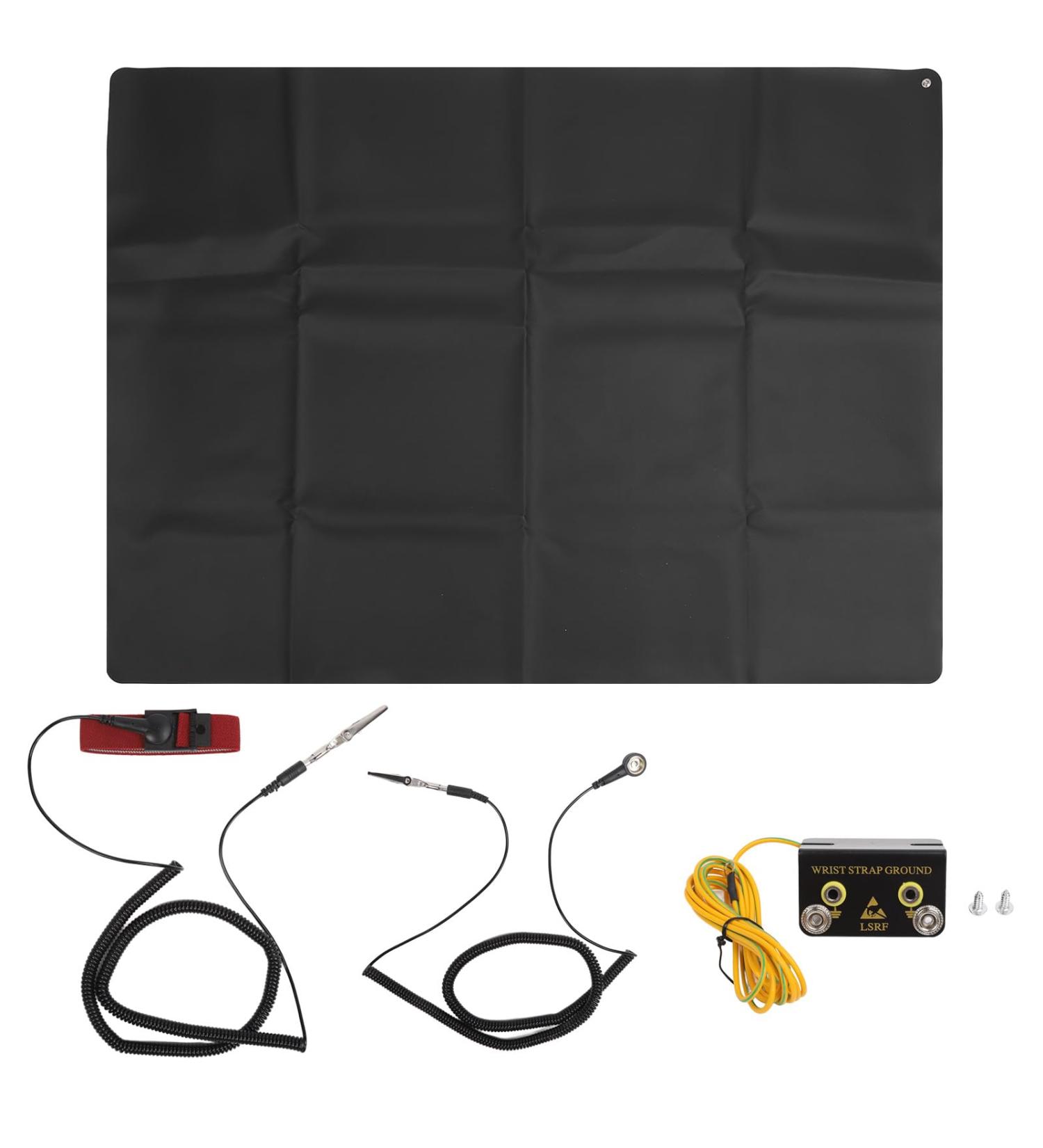 Buy Grounding Equipment Mat Set 138x100 cm - Reduce Inflammation Improve Sleep & Relieve Stress | Healthy Grounding Energy Bracelet Included - Buy Online on GoSupps.com