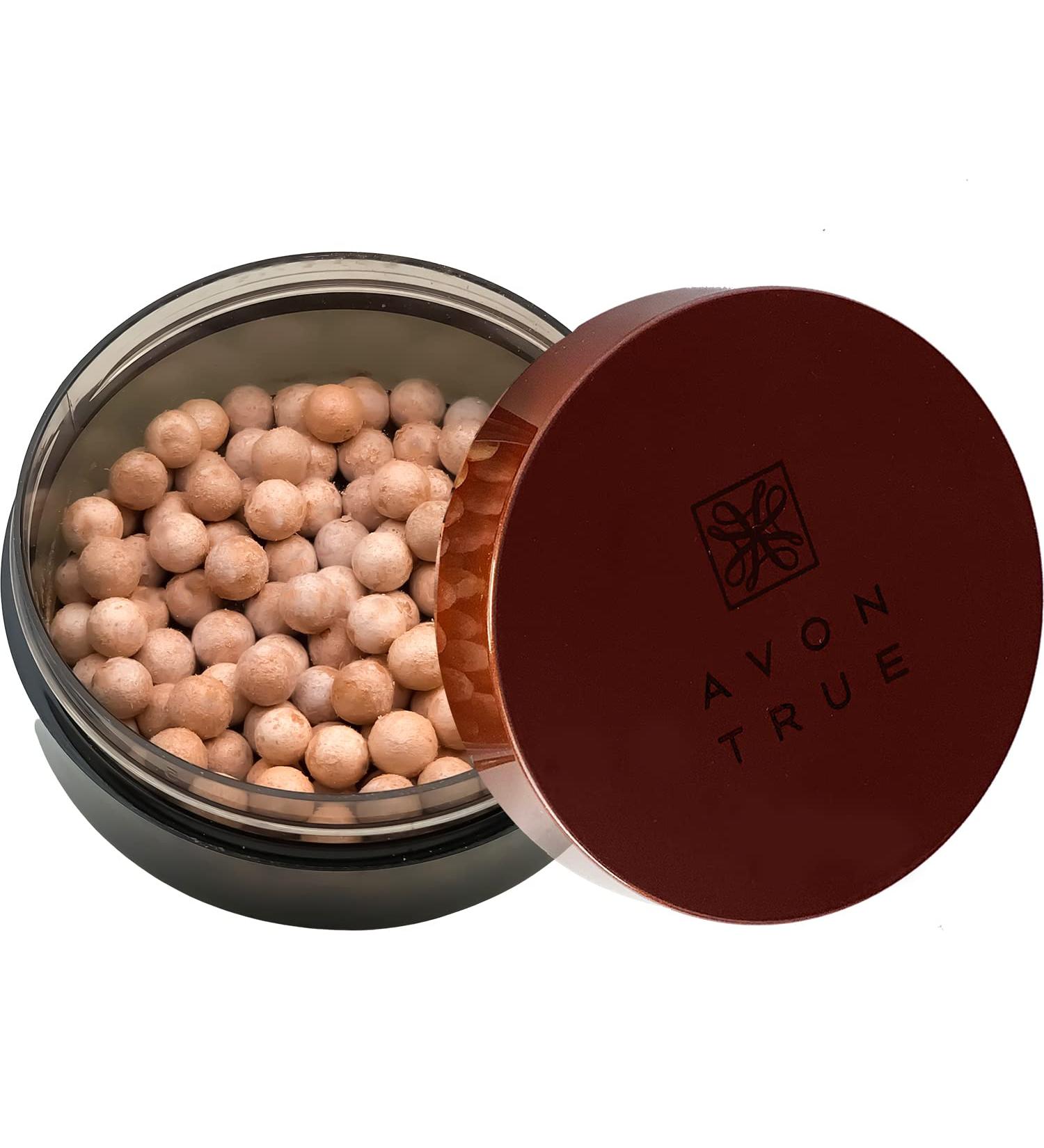 Avon True Colour Glow Powder Pearls - Medium Tan for a Shimmering Bronzed Complexion | International Shipping Available - Buy Online on GoSupps.com