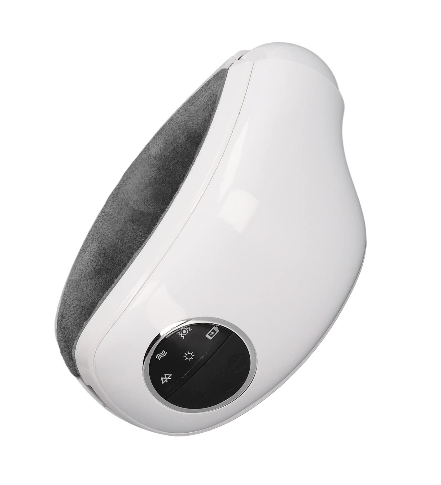 Rechargeable Electrical Eye Massage Device | Heat Vibration & Music | Adjustable Straps for Relaxation & Post-Natal Care - Buy Online on GoSupps.com