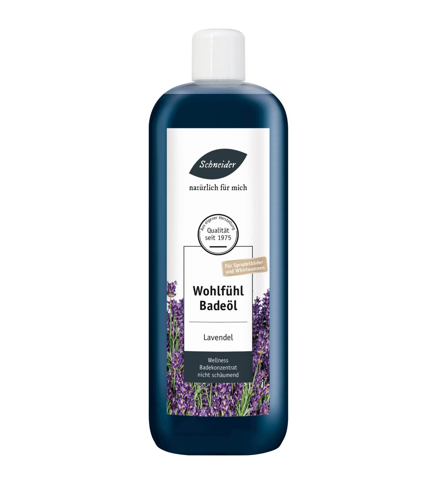 Saunabedarf Schneider - Wellness bath lavender with jojoba oil non-foaming relaxing 1000ml