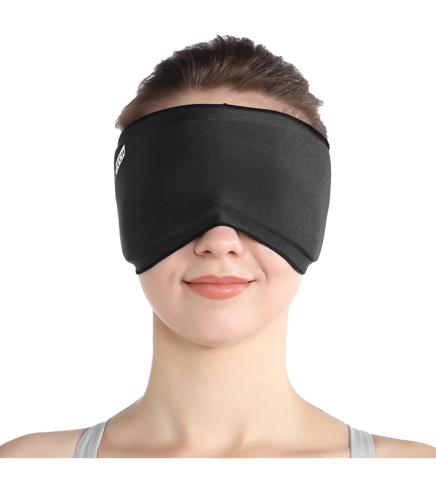 ComfiTECH Reusable Gel Eye Mask for Puffy Eyes - Cold Compress for Dark Circles, Headaches, Sinus Relief - Buy Online on GoSupps.com