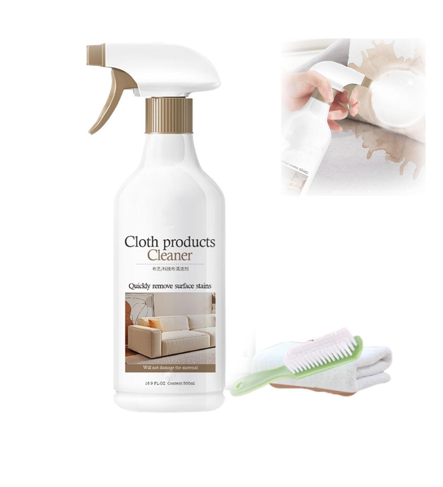 YLBHIEBFS 1 Pcs Wash-Free Cleaner Spray for Sofa Couch Stain Remover Upholstery Cleaner for Furniture Car Fabric Seat Cleaner Suitable for Sofas Car Interiors Carpets