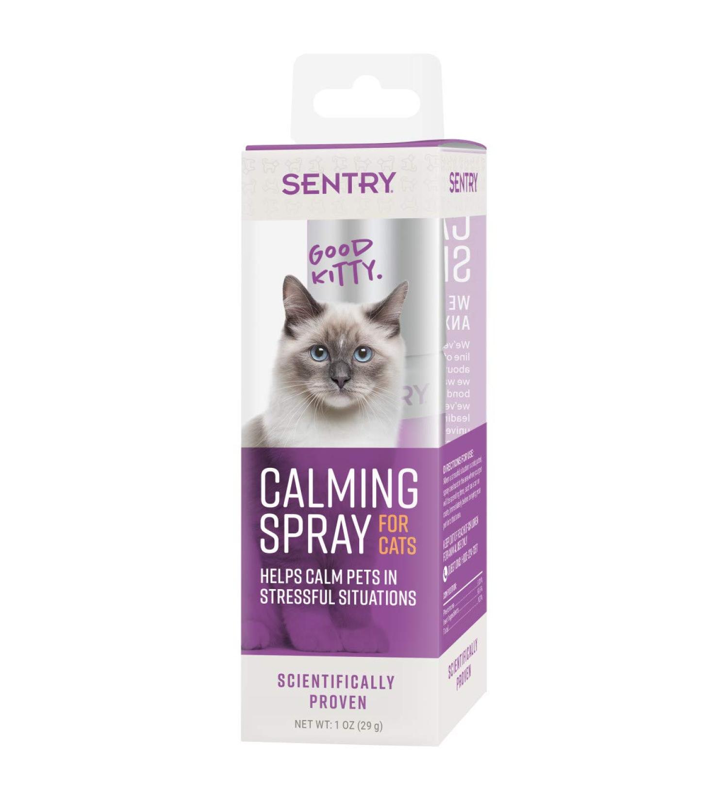 Sentry Calming Spray for Cats - Stress Relief Solution - Buy Online on GoSupps.com