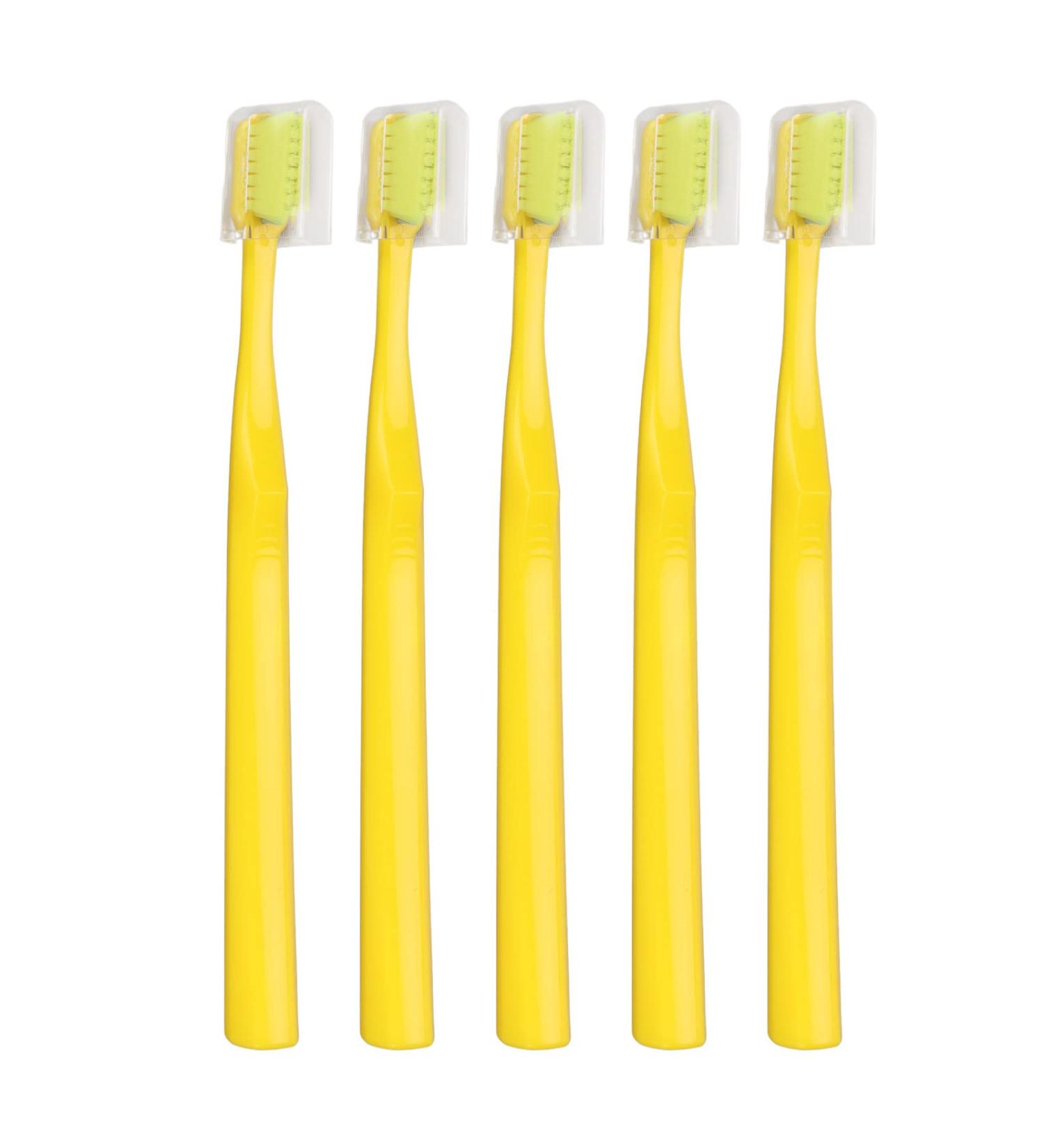 Buy Brace Soft Toothbrush - Comfortable Interdental Toothbrush for Your Bathroom (Yellow) | International Shipping Available - Buy Online on GoSupps.com