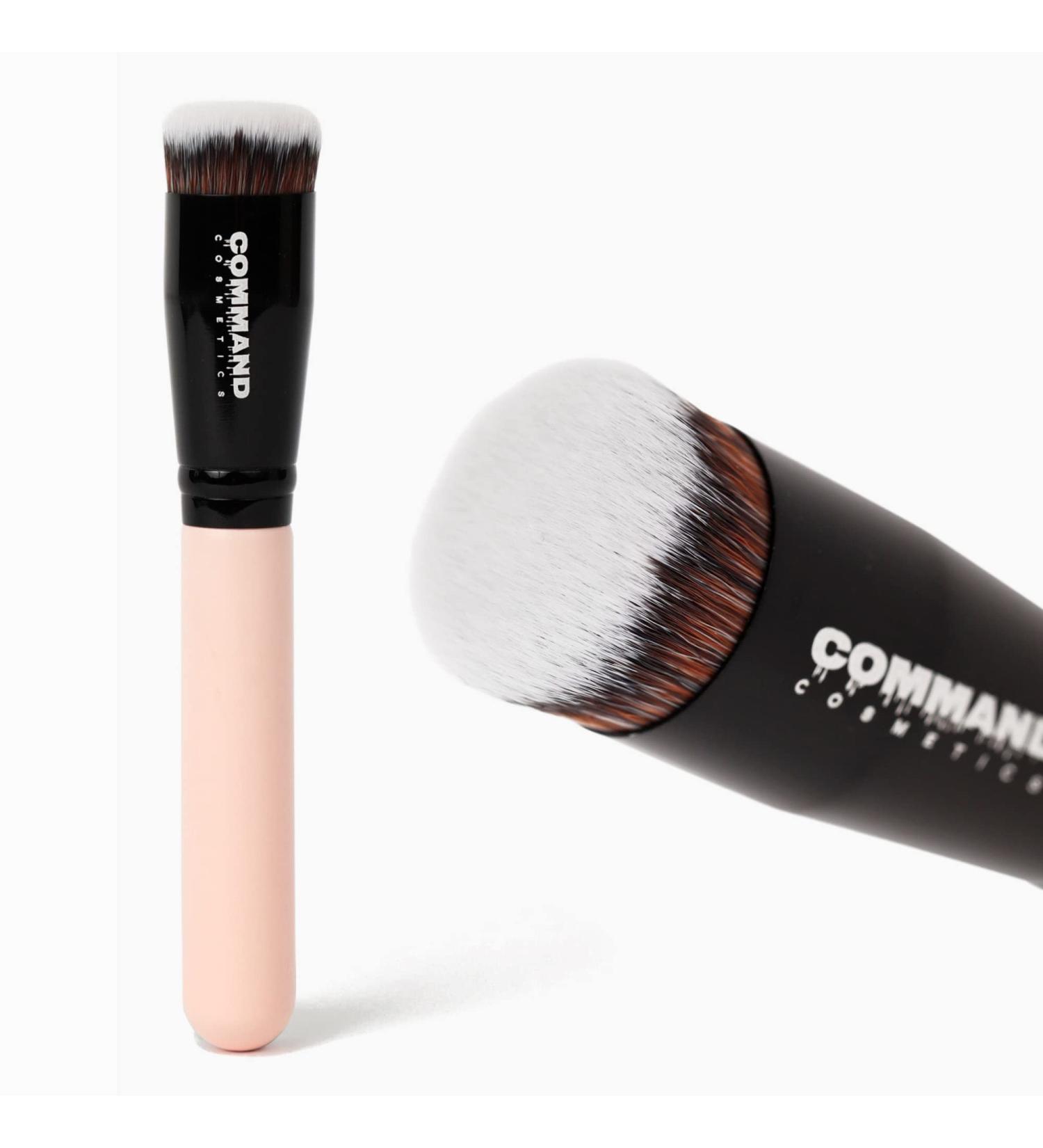 Shop Cruelty-Free Blending Brush | Tapered Flat Top Synthetic Brush for Face & Body Contour Foundation & Liquid Makeup - Buy Online on GoSupps.com