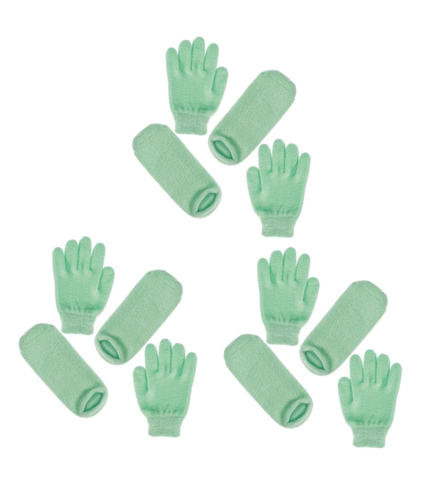 FRCOLOR 6 Pairs of Socks for Dry Feet Moisturising Gloves Moisturising Socks Gloves for Men Gloves Made of Natural Gel Gloves Brightening Foot Spa - Buy Online on GoSupps.com