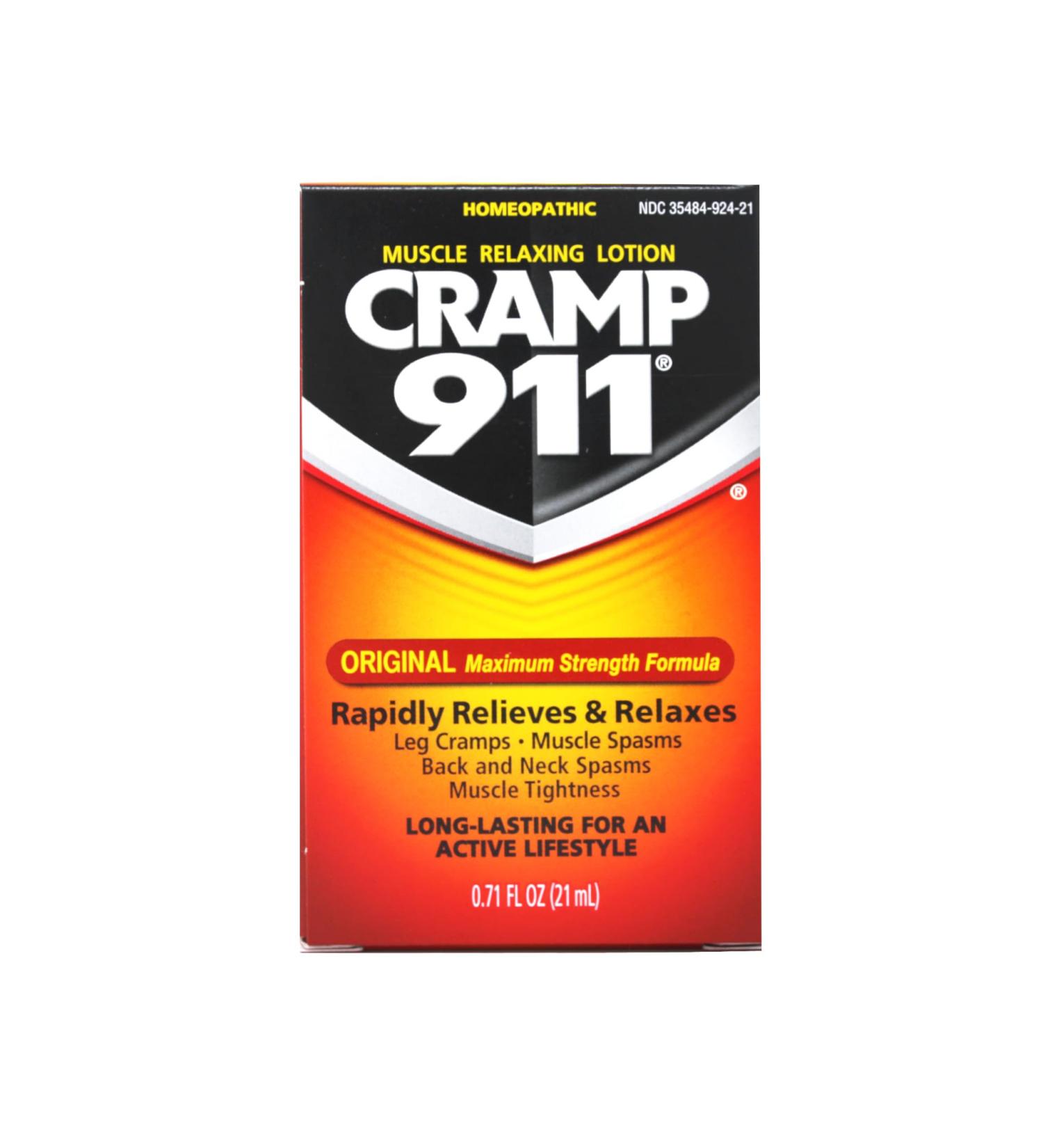 Cramp 911 Roll-On 21 ML - Fast Relief for Cramps | International Shipping Available - Buy Online on GoSupps.com