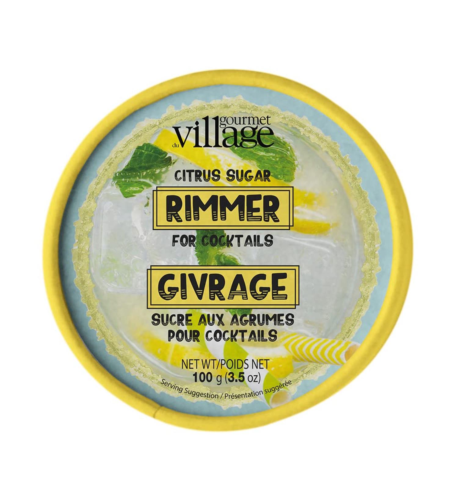 Gourmet du Village Rim Trim Citrus Sugar Canister - Buy Online on GoSupps.com