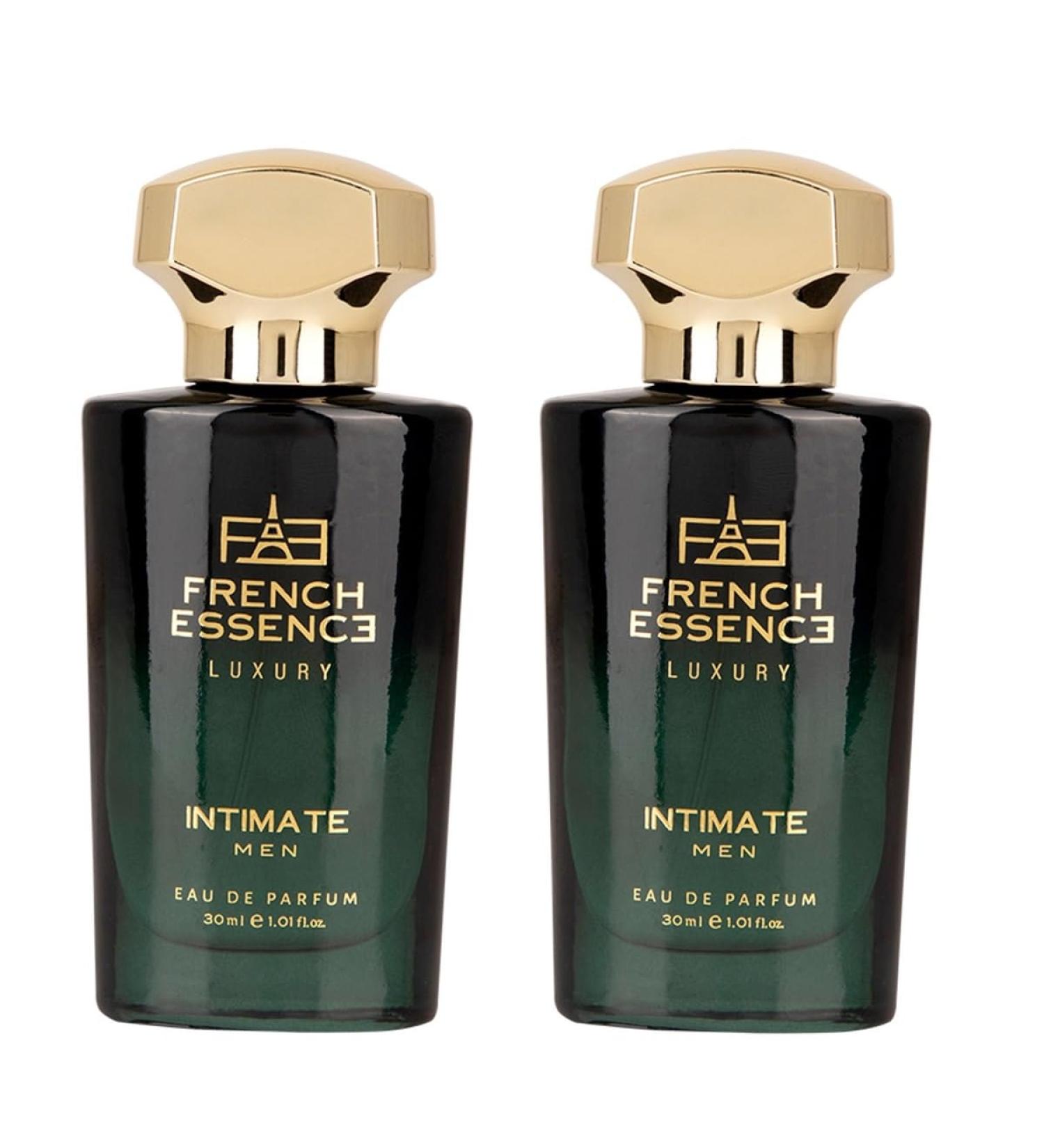 FREN'CH ESSE'NCE Premium Aerosol Perfume For Men/Luxury Perfume/Eau De Parfum Set Long Lasting Smell Gift Purpose Fresh Scent (Intimate) Pack Of 2 (30Ml Each)