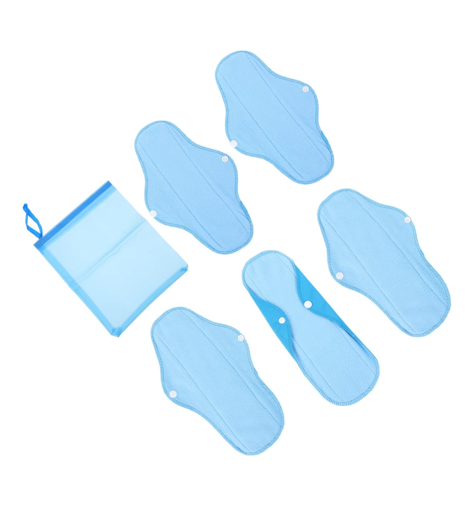 FOMIYES 3 Sets 6-Ply Reusable Menstrual Pads - Waterproof & Washable Cloth Women s Accessories - Buy Online on GoSupps.com