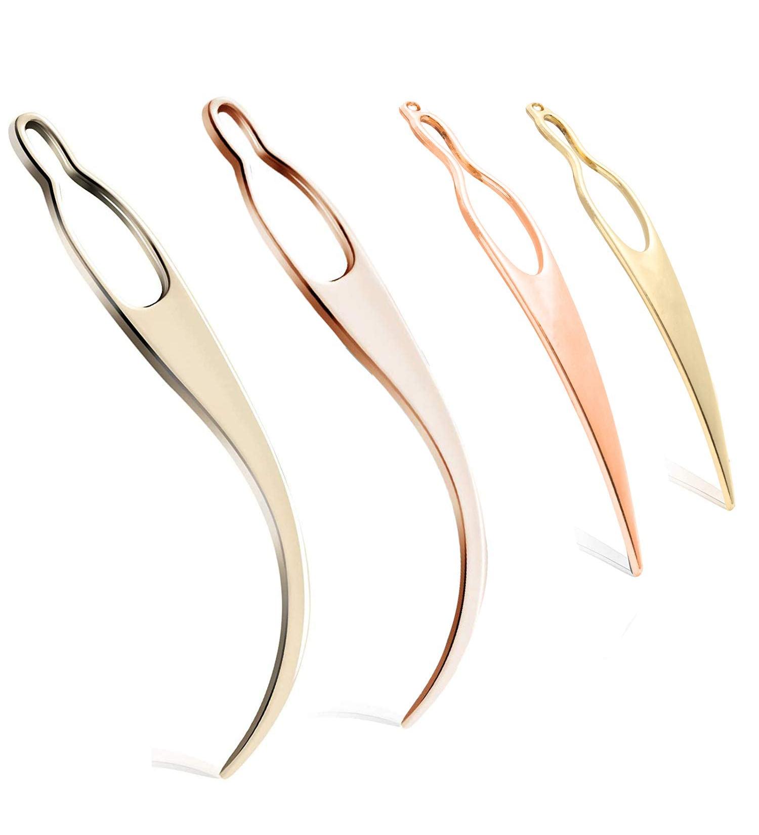 Dreadlock Interlocking Tool Set for Locs - Easyloc Needle for Maintaining Dreadlocks - Tightening Accessory in Gold & Rose Gold - 4pc Set - Buy Online on GoSupps.com