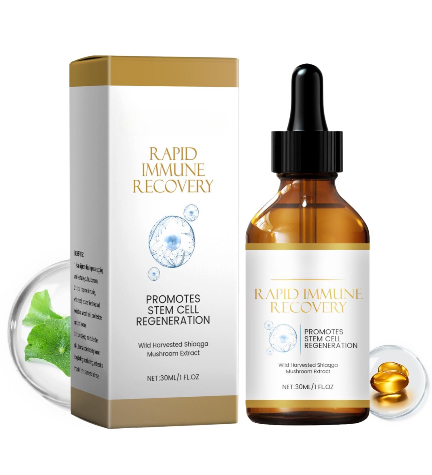 Rapid Immune Recovery Hydrating Serum Anti Wrinkle Serum Anti-Aging Serum Smoothing Facial Serum Moisturiser Face Centella Face Serum for Skin Repair Tighten Skin Improve Sagging Fine Lines - Buy Online on GoSupps.com