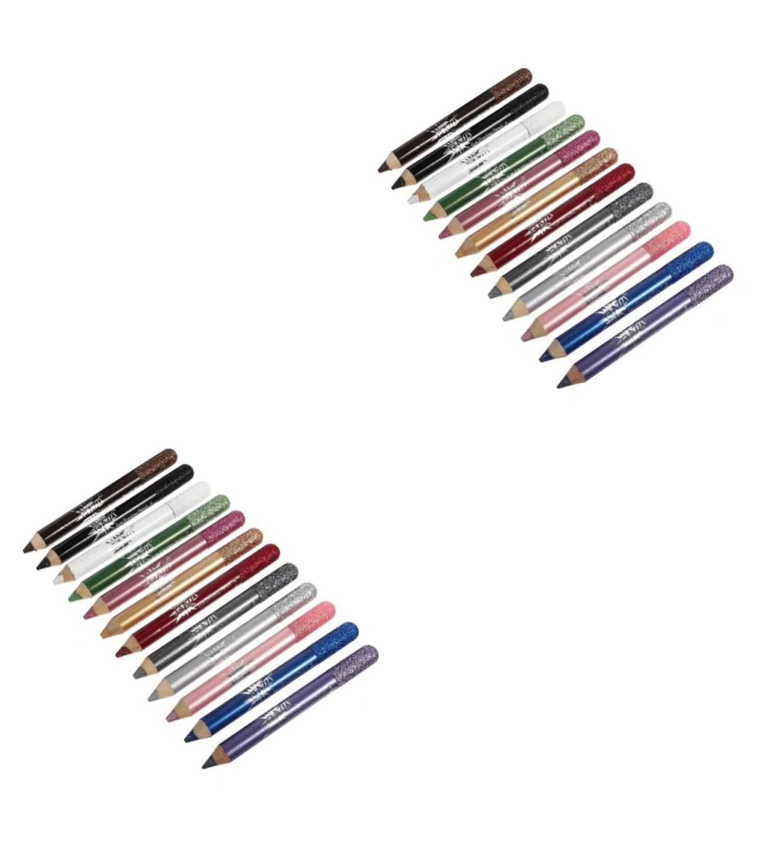 Hemoton 24 Pcs Pearlescent Eyeshadow Pencil Eye Shadow Sticks Girl Eyeshadow Stick Eyeshadow Stick for Women 12 Colors Eyeshadow Stick Shimmer Eyeshadow Pens Glitter Eyeshadow Sticks 12.5X0.5cmx2pcs Assorted Colorx2pcs - Buy Online on GoSupps.com