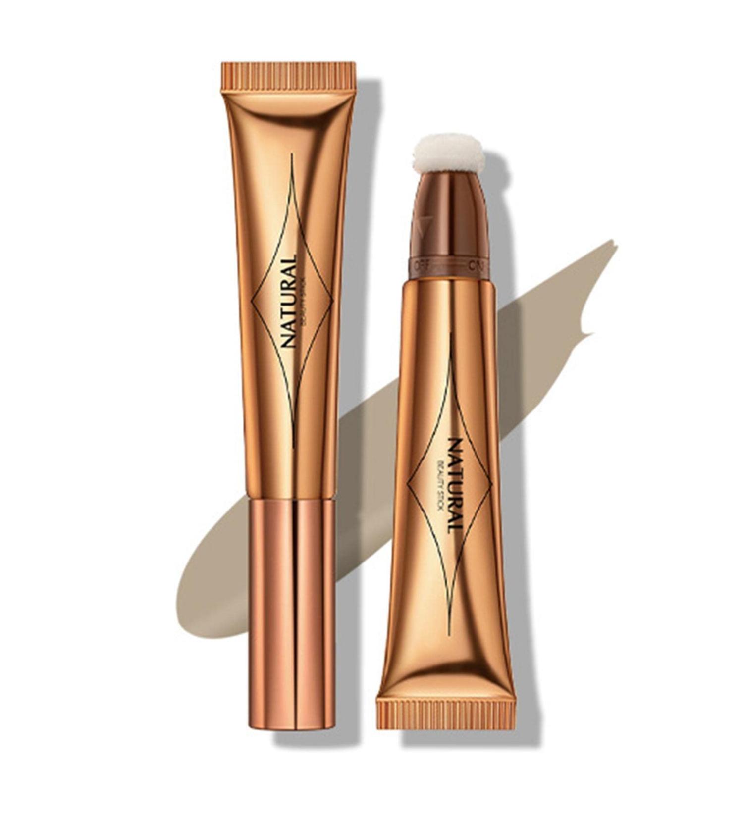 Highlighter Stick | Cheek Liquid Makeup Versatile Highlighter Makeup Stick Adds Shimmer Blends Effortlessly Highlighter Contouring for Cheeks Haoying 01# - Buy Online on GoSupps.com