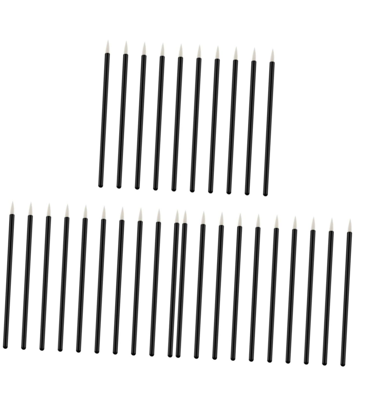 Angoily 300 pcs Plastic Shadow White Applicator Eyeshadow Cosmetic Tools Liquid Disposable Kit Eye Bristles 10X0.5X0.5cmx3pcs Whitex3pcs - Buy Online on GoSupps.com