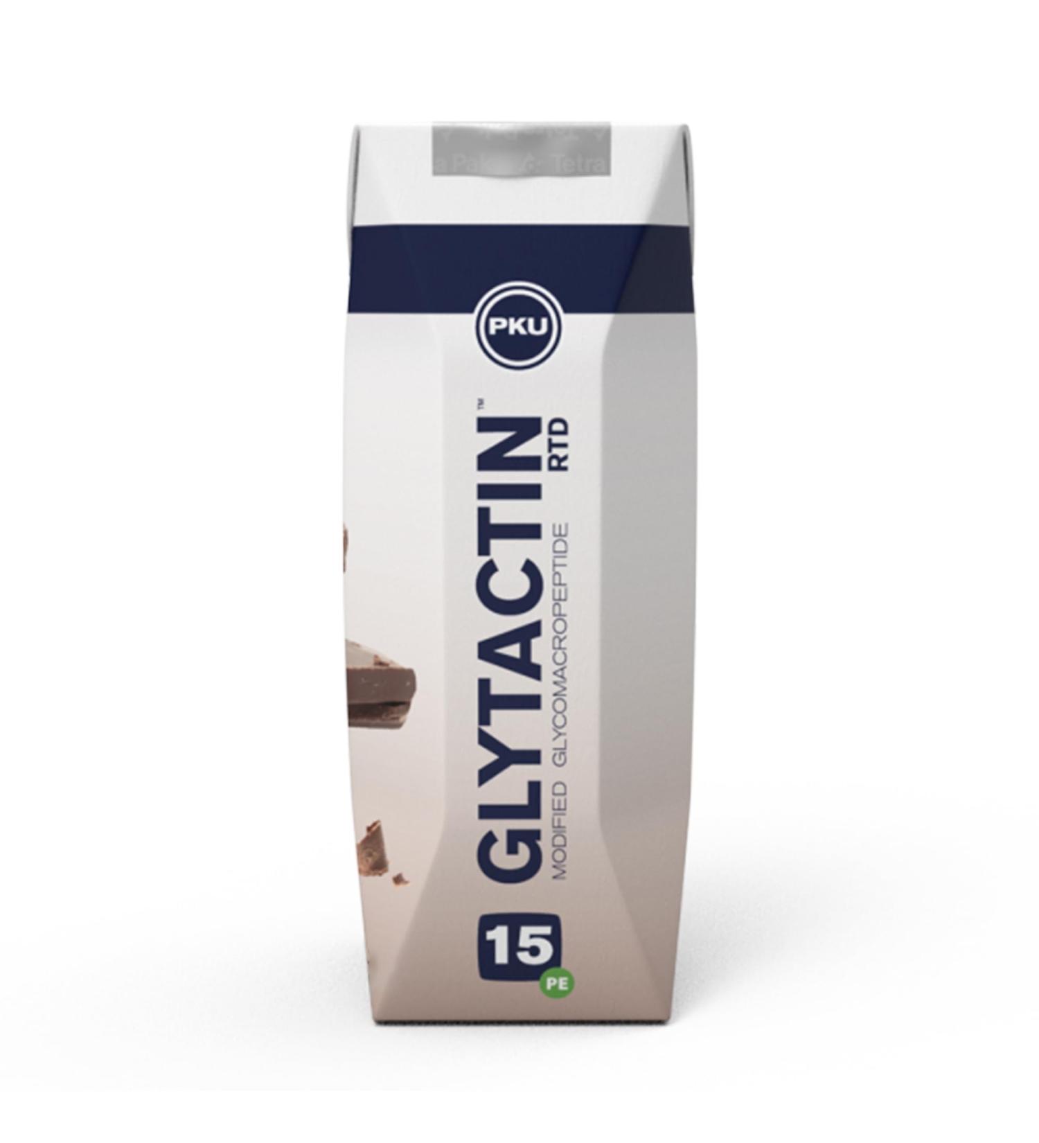 Oral Supplement Glytactin RTD 15 Chocolate Flavor Liquid 8.3 oz. Carton