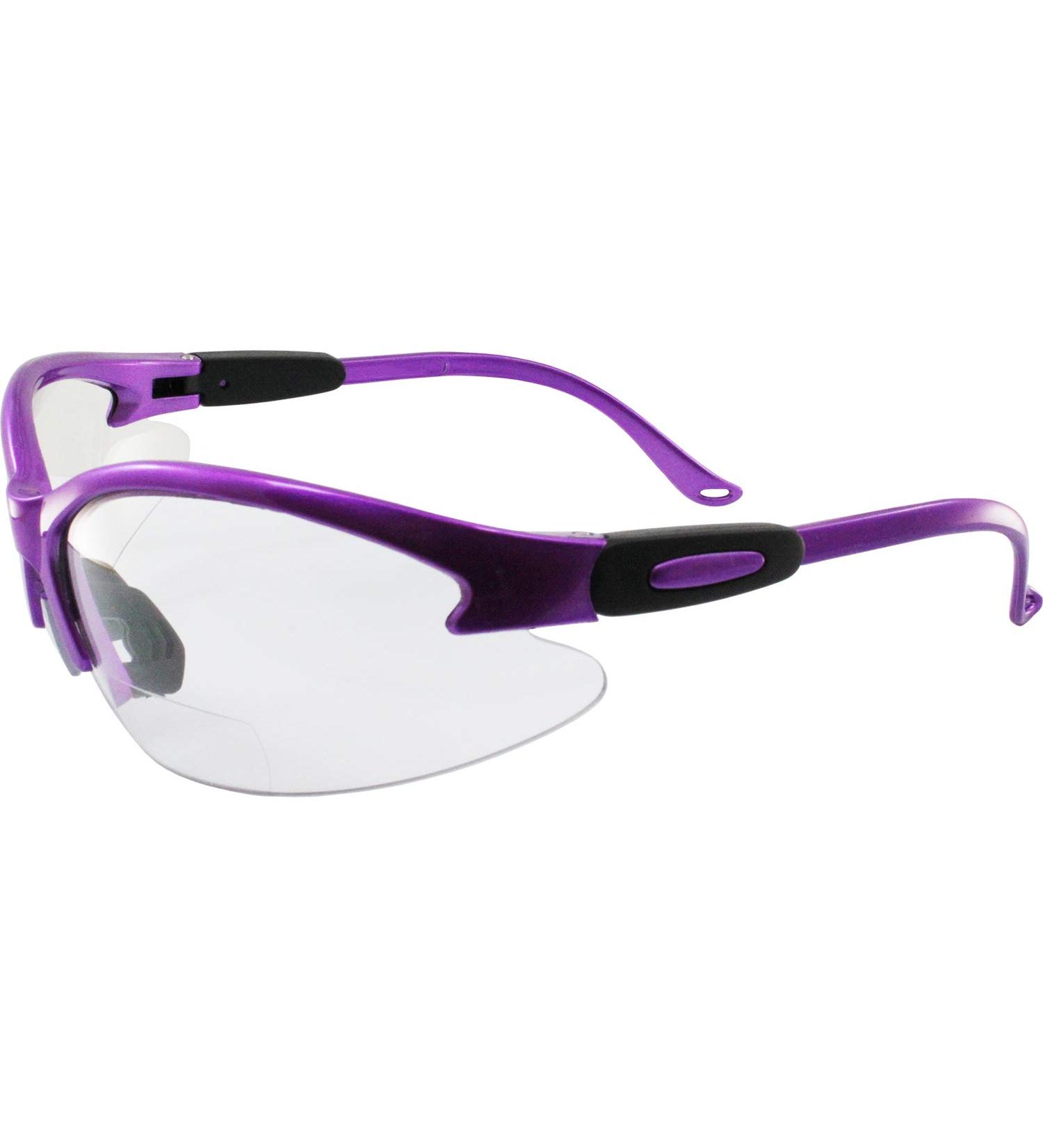 Shop Birdz Eyewear Flamingo Women s Safety Glasses - Bifocal Readers with 2.5x Magnification & Purple Frame - International Shipping Available - Buy Online on GoSupps.com