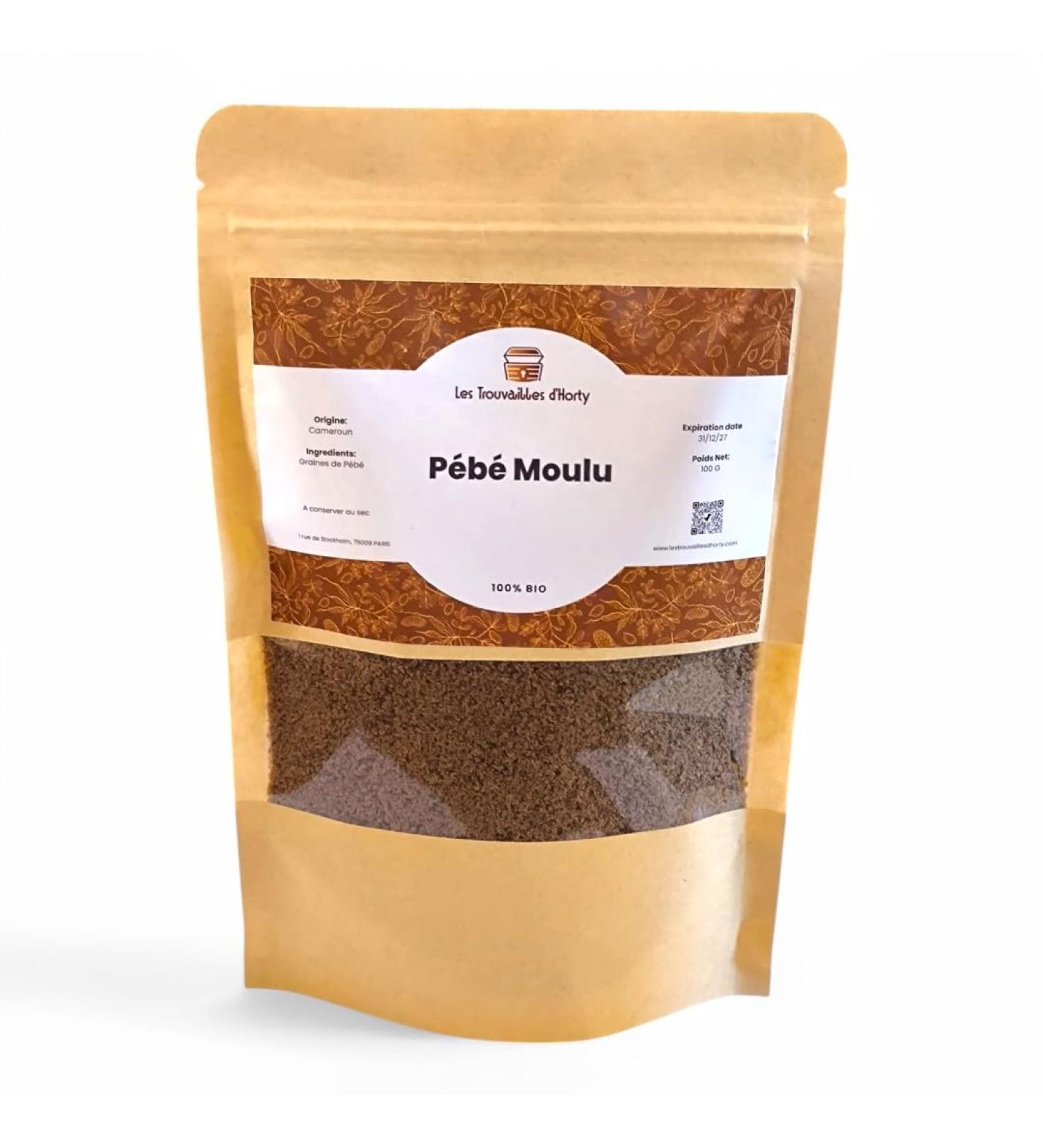 Les Trouvailles D'Horty Peb /Pep Whole 100 g | African Nutmeg | Authentic African Spices