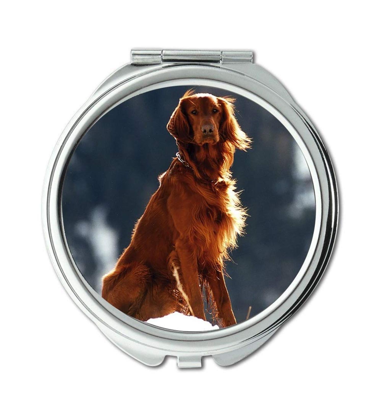 YENDOSTEEN Mirror Travel Mirror Animal Pet Setter Dog Pocket Mirror portable mirror - Buy Online on GoSupps.com