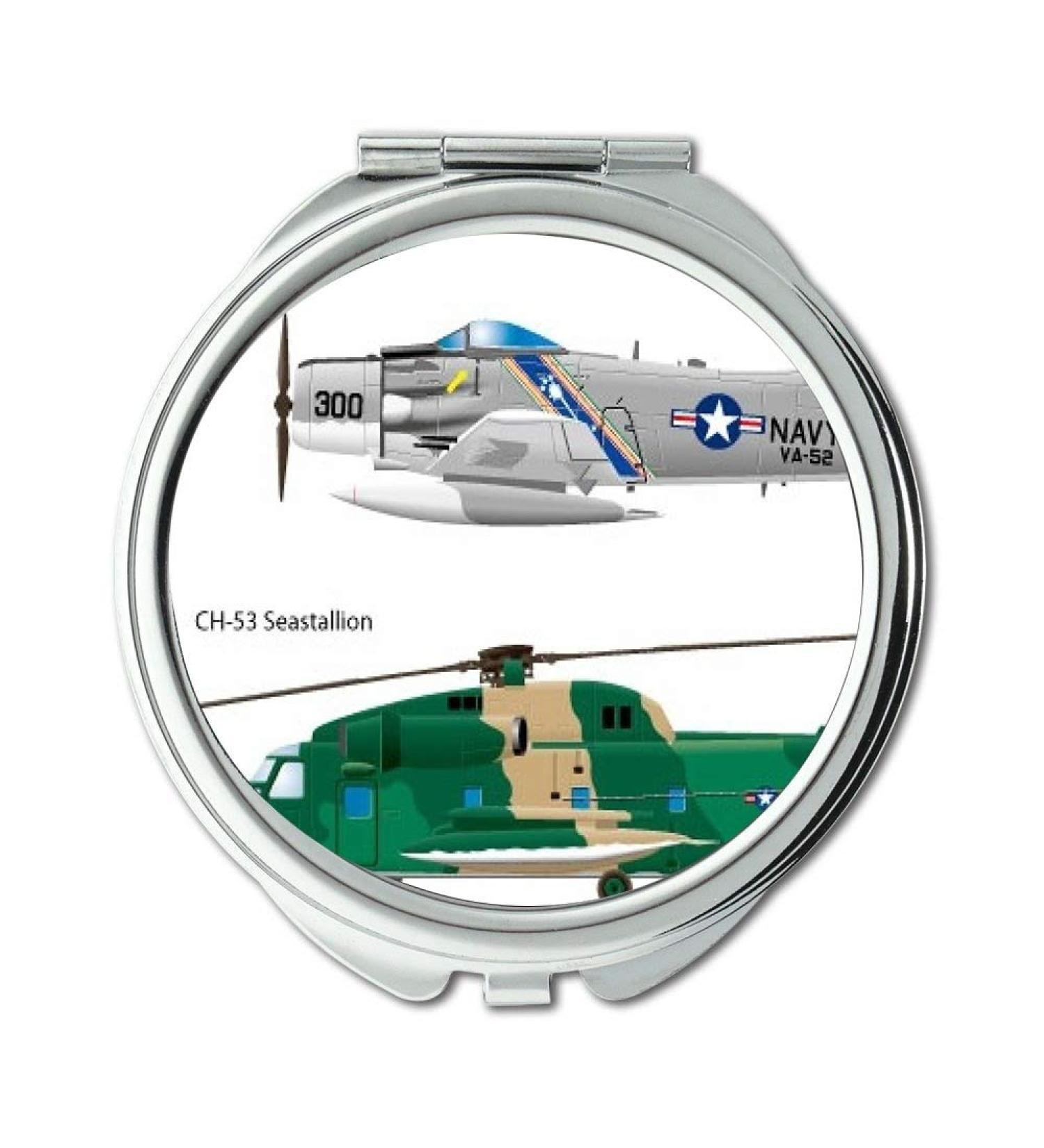 YENDOSTEEN military aircraft pictures free Mirror Compact Mirror street fighter cosplay pocket mirror portable mirror - Buy Online on GoSupps.com