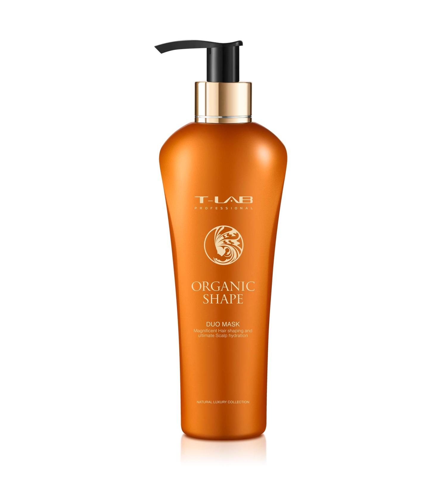 Buy T-LAB PROFESSIONAL Organic Shape Duo Mask - Moisturize Curly Hair Reduce Frizz & Enhance Softness | 10.14 Fl Oz - International Shipping Available - Buy Online on GoSupps.com