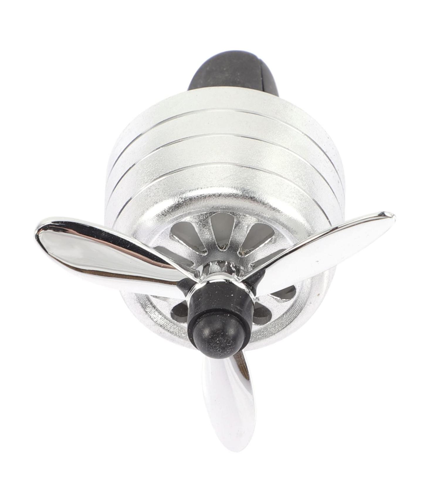 Mobestech Car Aromatherapy Outlet Fan - Essential Oil Diffuser & Funny Air Freshener Clip for Car - Aluminum Alloy Perfume Rotating Air Outlet Clip - Buy Online on GoSupps.com