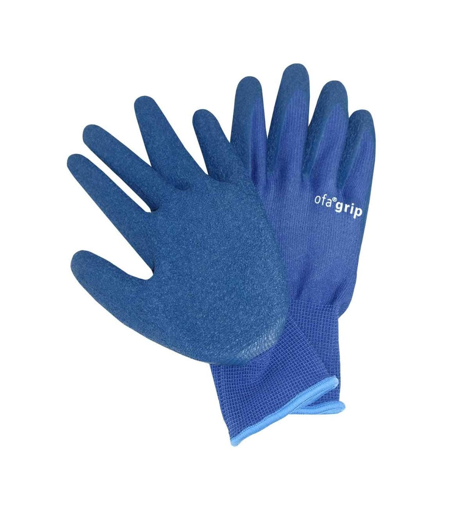 Ofa Grip special gloves for compression stockings XL blue
