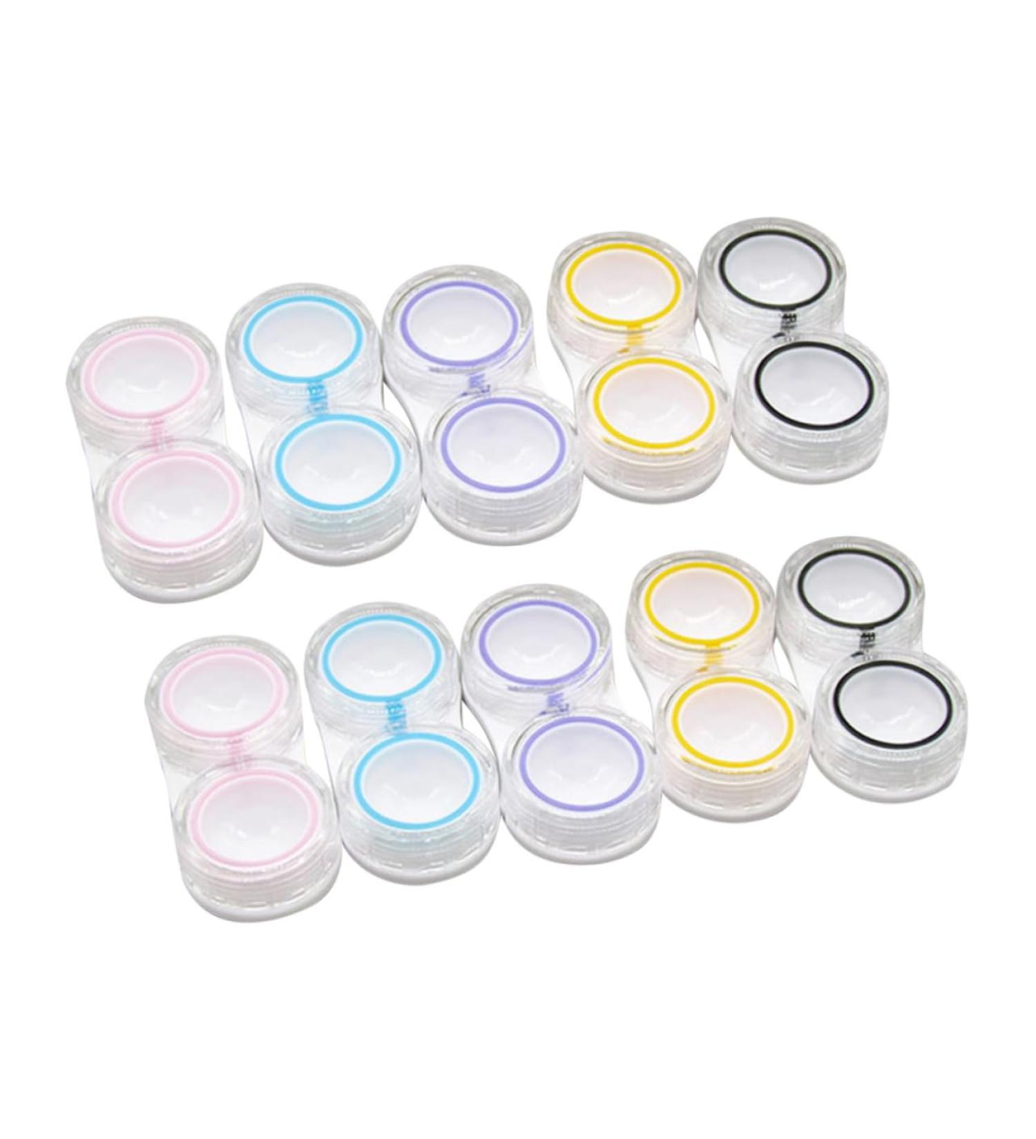 Buy Swoomey Travel Case for Contact Lenses | Decorative Lens Organizer & Holder - Colorful Contact Lens Container - Buy Online on GoSupps.com