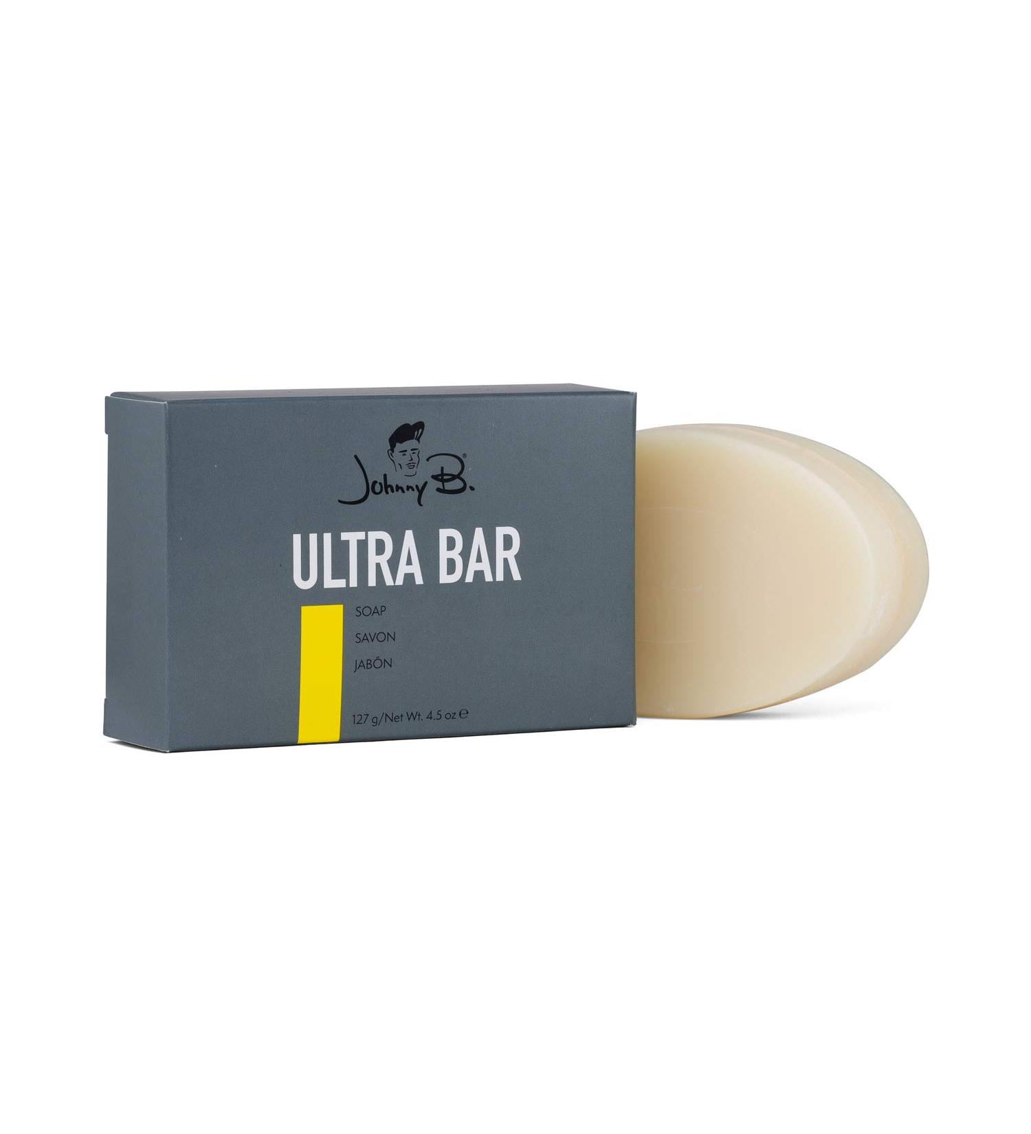 JOHNNY B. Professional Ultra Bar Soap for Men - 4 oz | Premium Men's Grooming Product - Fast International Shipping - Buy Online on GoSupps.com