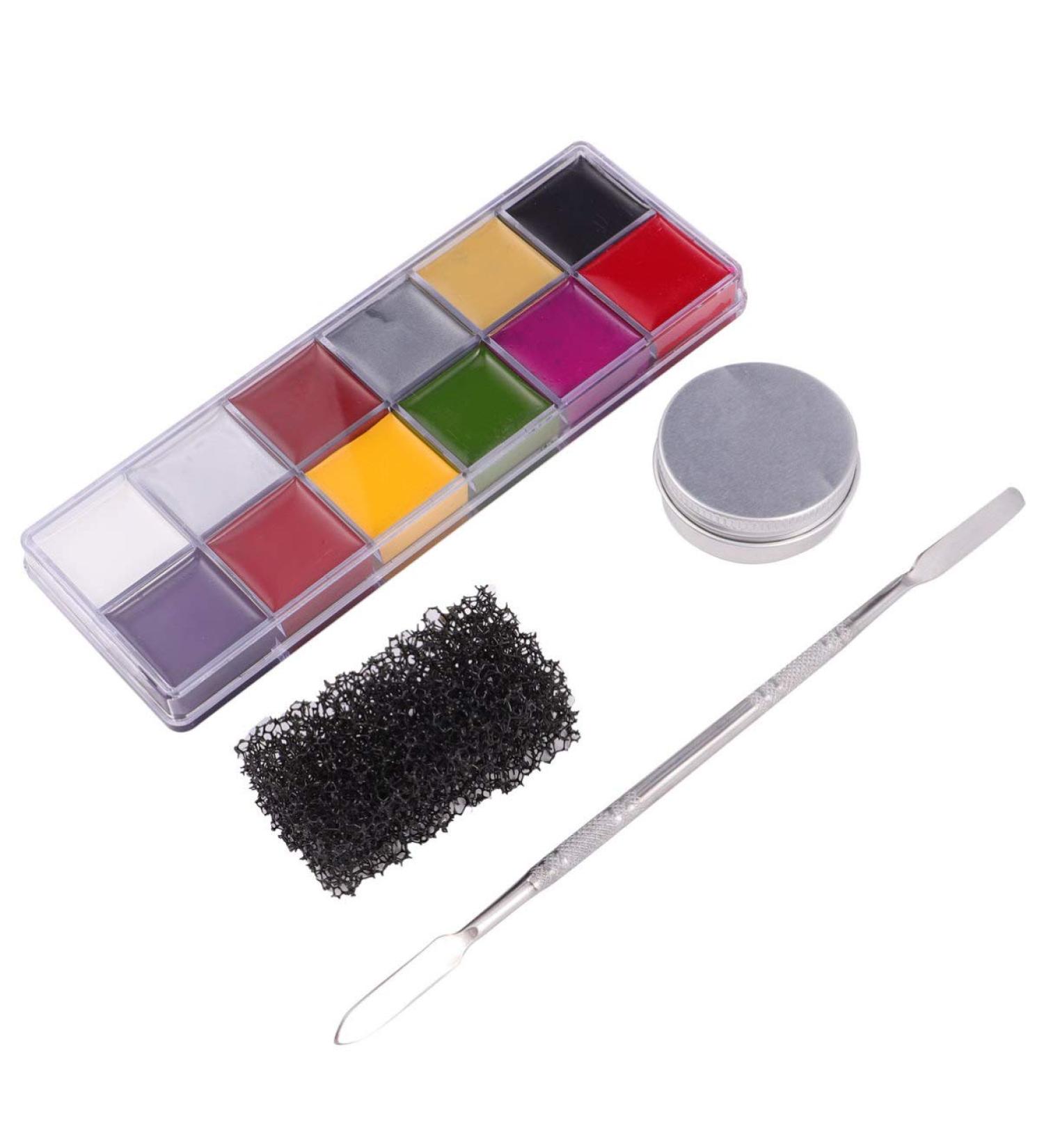Lurrose 4pcs Colorful Face Painting Wax Set - Special Effects Makeup for Halloween & Creative Looks - International Shipping Available - Buy Online on GoSupps.com