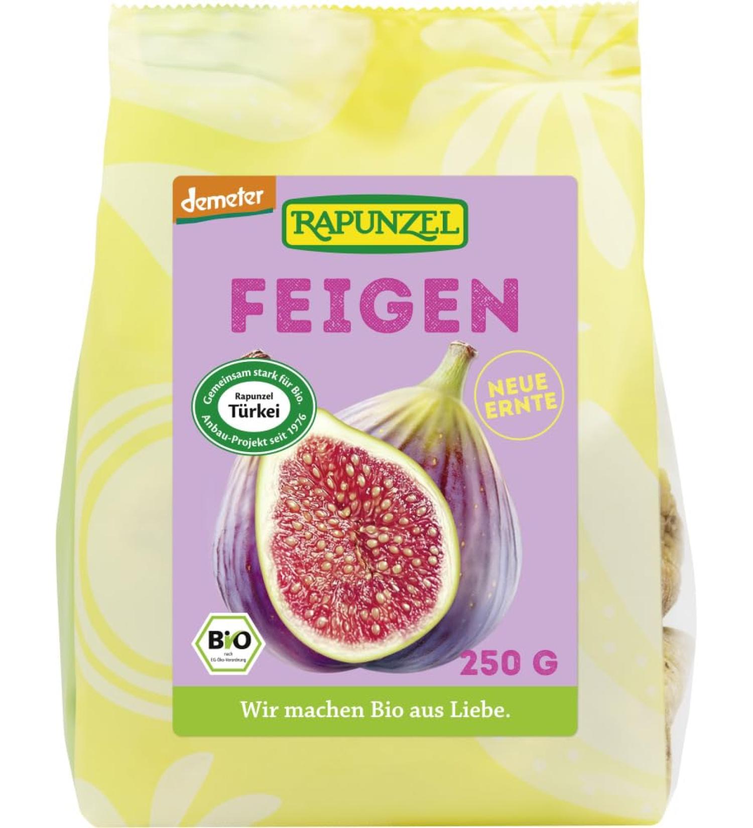 Rapunzel Rapunzel Set of 6 Natural Organic Mountain Figs Demeter Project (6 x 250 g)