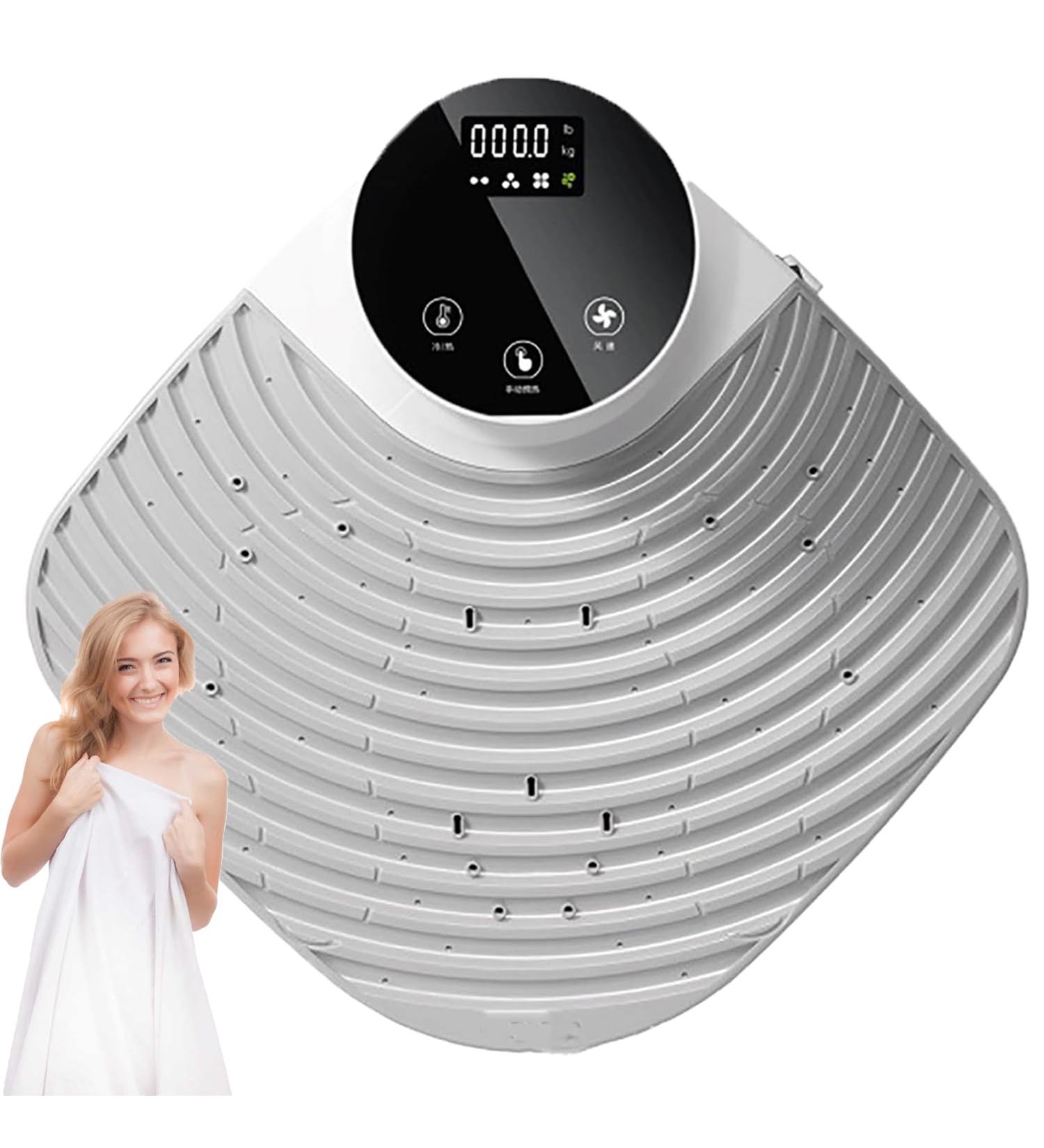 Professional Body Dryer Machine Body Hair Dryer with Cold/Warm Air Negative Ion Body Heater Blow Dryer Touch Screen Design Waterproof for Quick Dry After Bath with Weight Scale - Buy Online on GoSupps.com