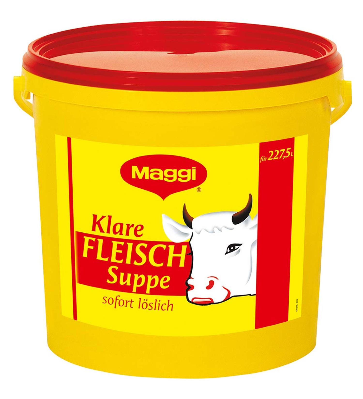 Buy Maggi Clear Meat Soup 5kg - Herbal Extract & Chopped Vegetables | Instant Soluble Soup | International Shipping - Buy Online on GoSupps.com